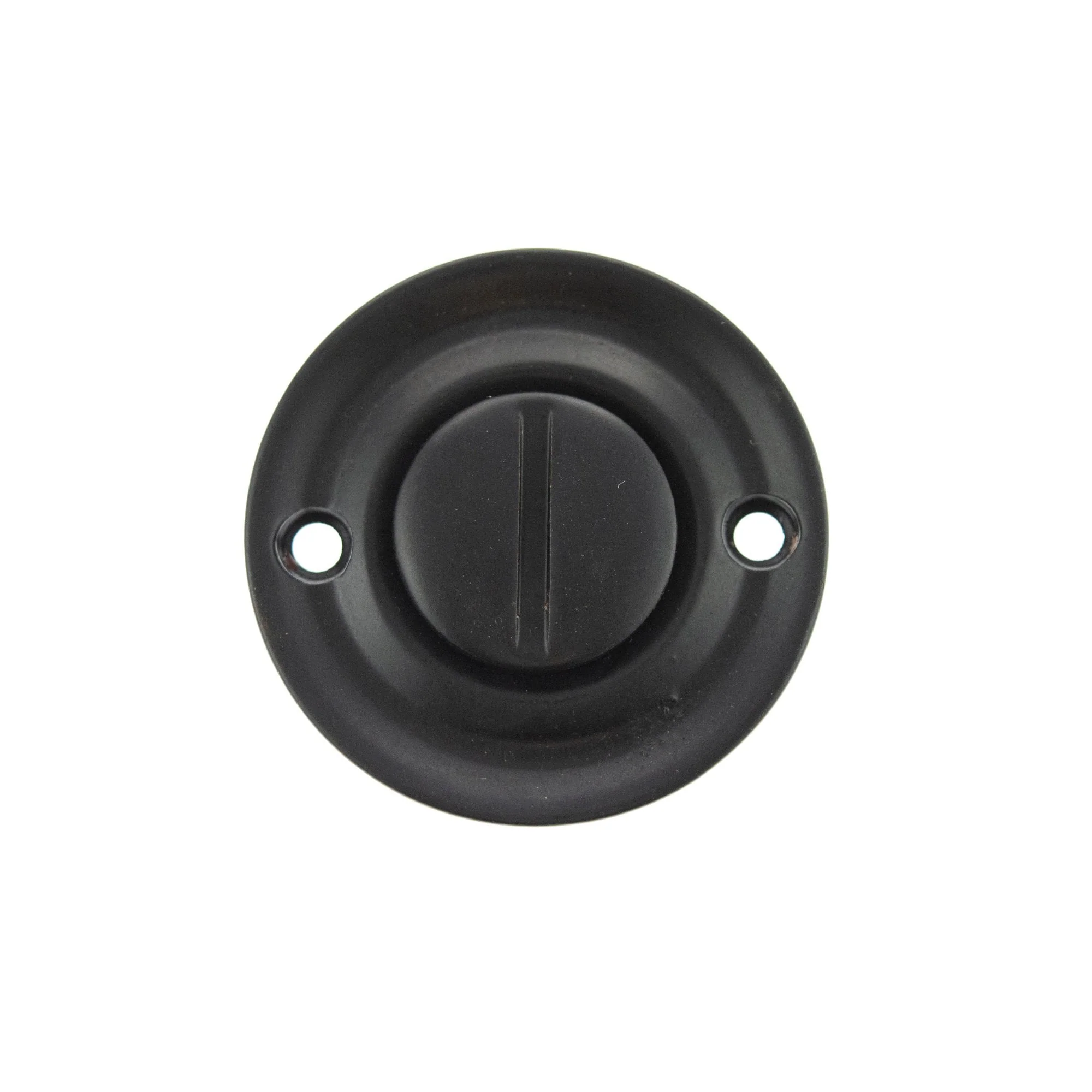 Old English WC Turn and Release Knob - Matt Black - Image 2