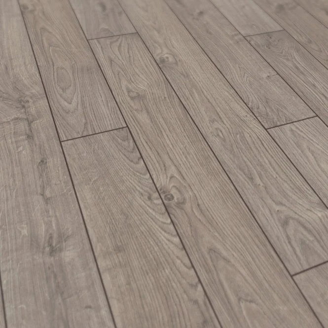 Atlas Oak Anthracite - Robusto Villa 12mm Waterproof Laminate Flooring - Image 4