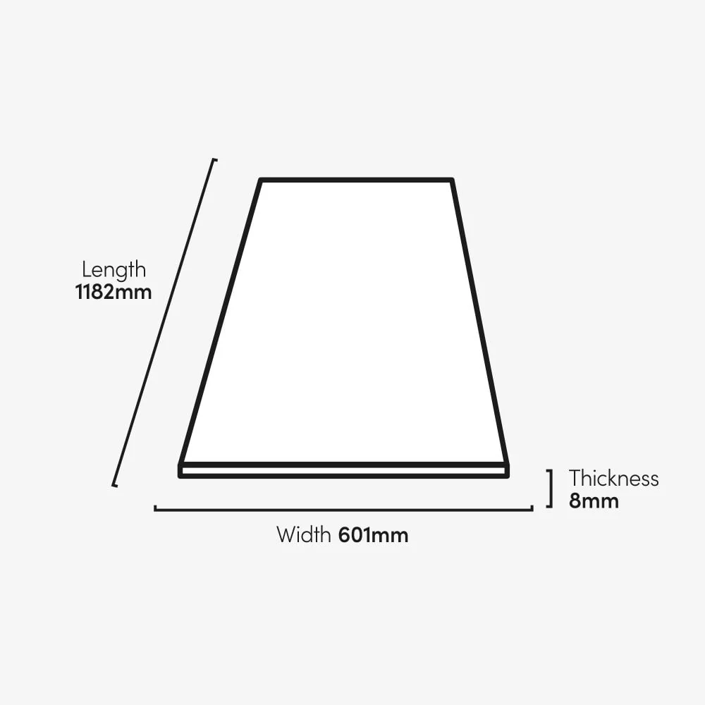 Decori - Industry Tile Water-resistant 8mm Matt Laminate Flooring - Image 3