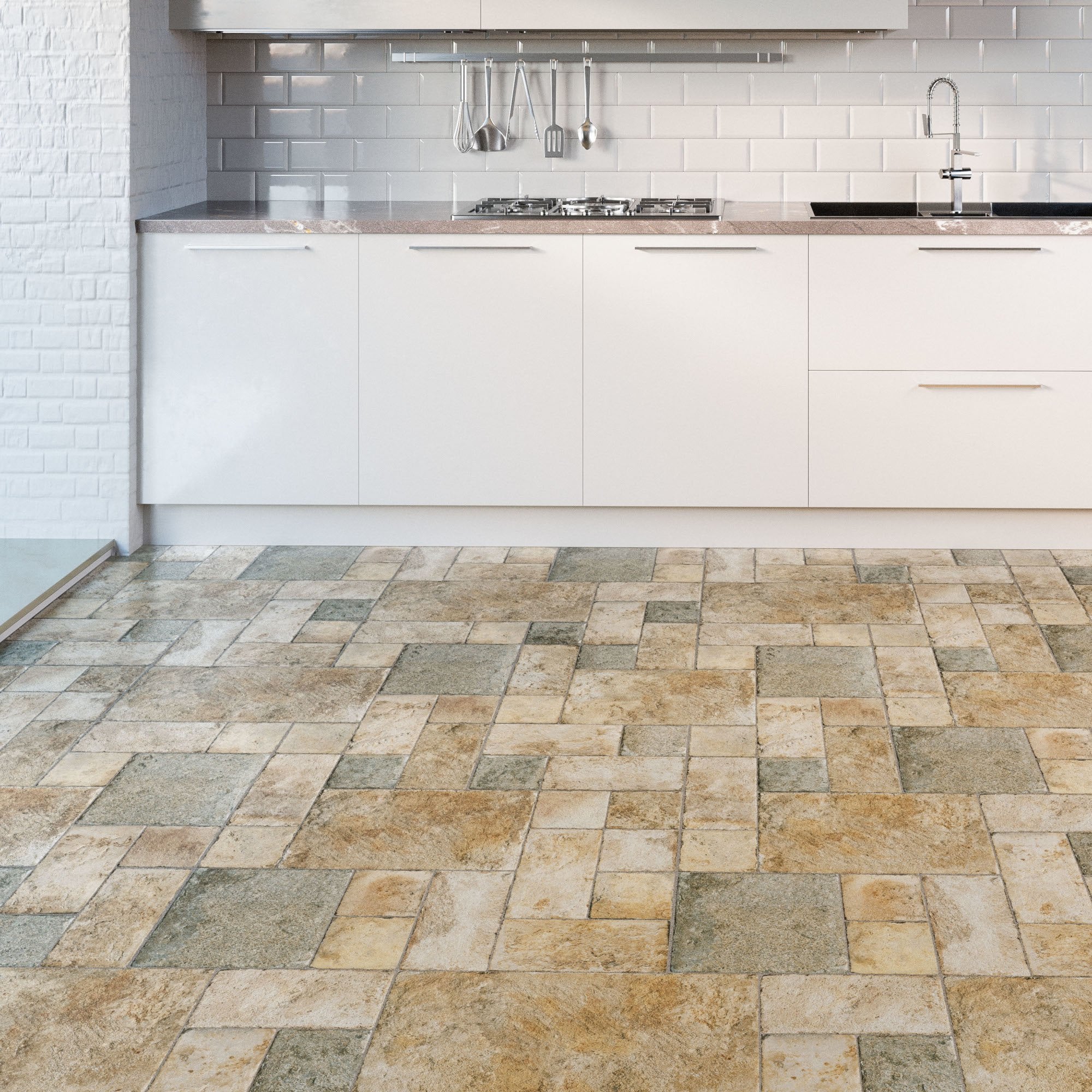 Palatino Vesubio - Stone Effects Water-resistant 8mm Laminate Flooring