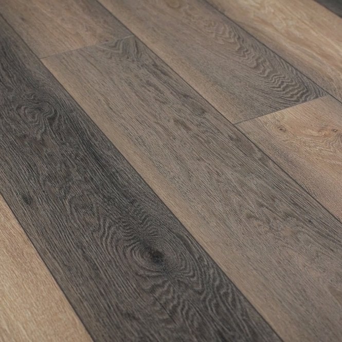 Gnarrenburg Oak Titanium - Robusto Villa 12mm Waterproof Laminate Flooring - Image 4