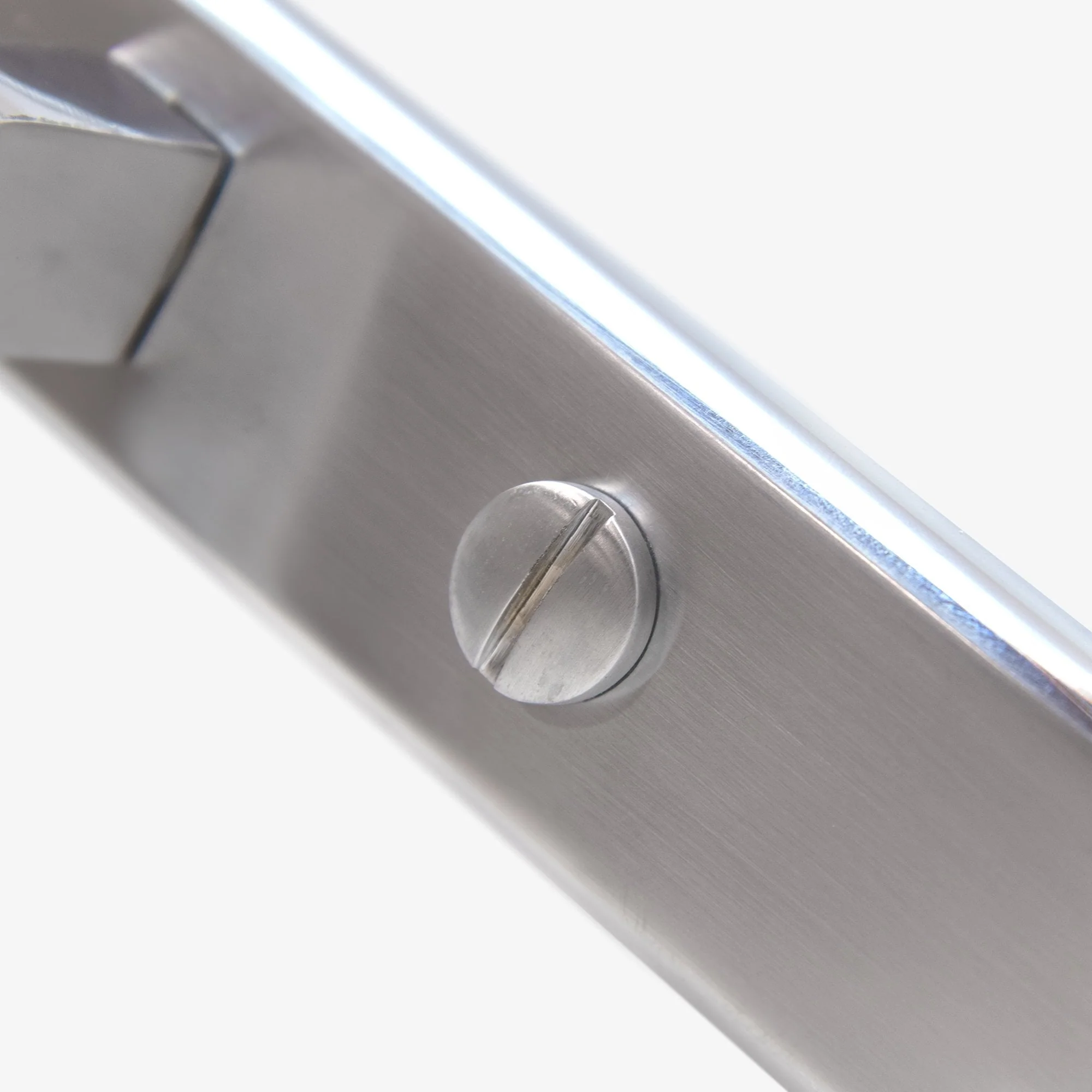 Ritz Lever on Backplate Bathroom Door Handle Set - Polished Chrome / Satin Chrome - Image 3
