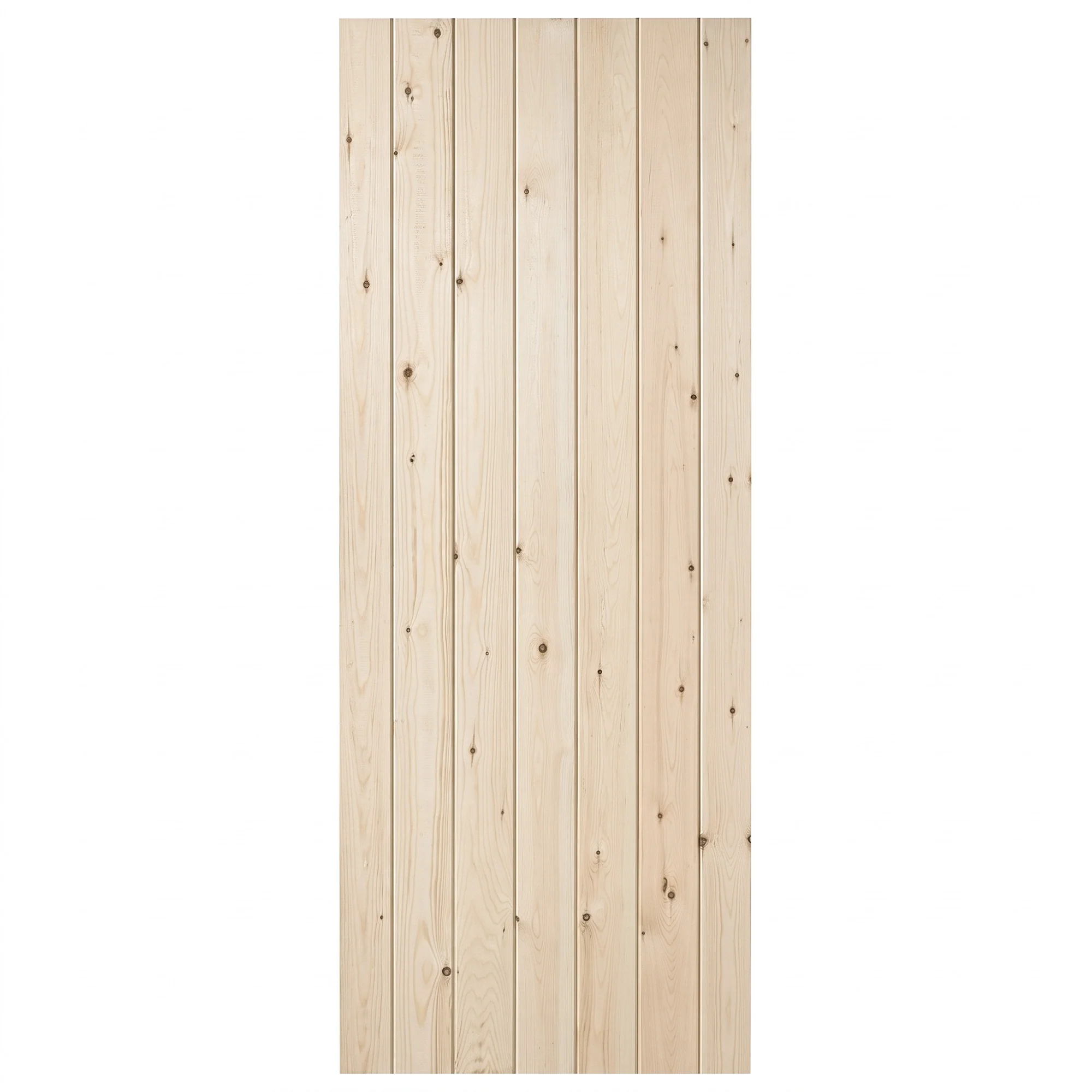 Internal Scandinavian Pine Unfinished Grange V Groove 3 Ledge Solid Door (DIES) - Image 3