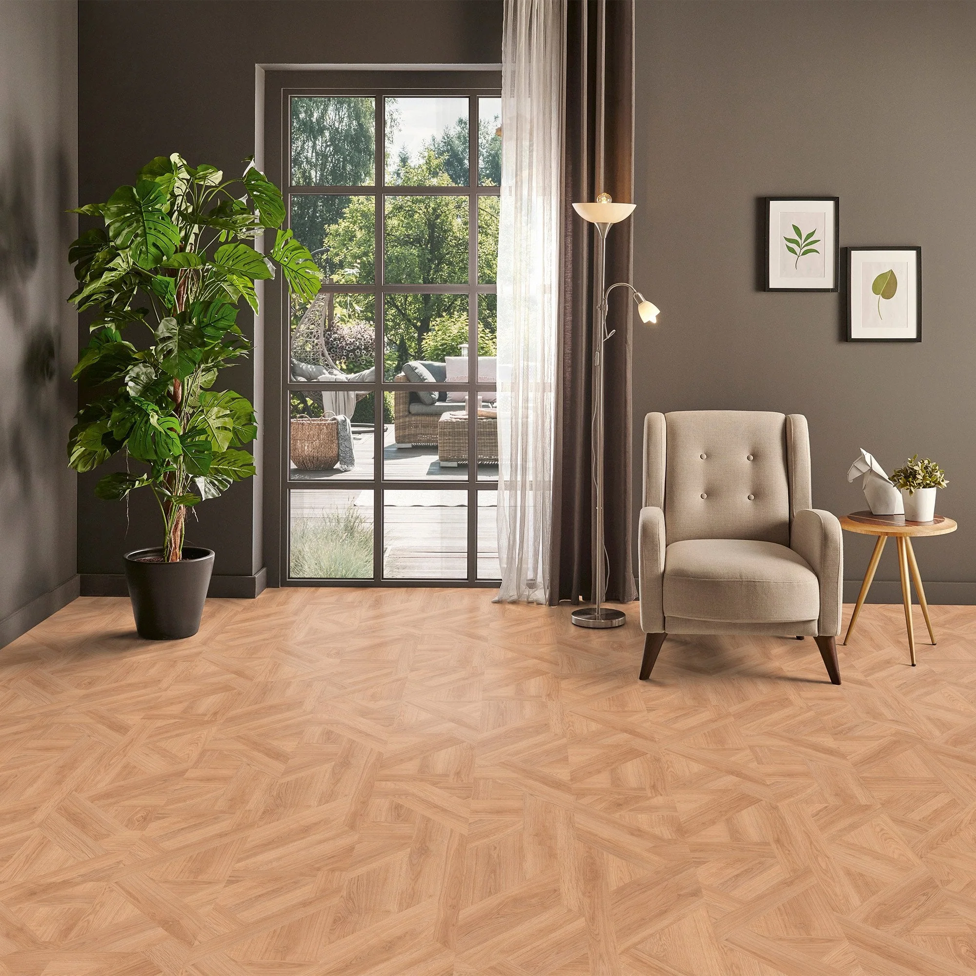 Elegant Aurelia - Aqua Pro Oak Milano Water-Resistant 8mm Laminate Flooring - Image 3