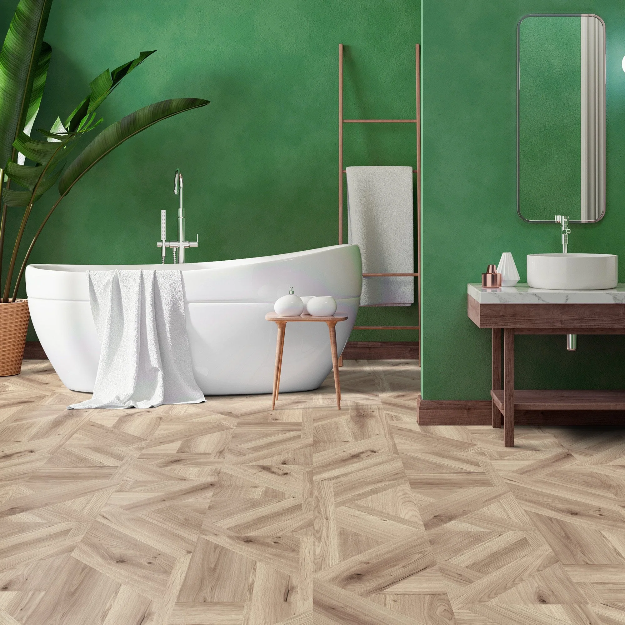 Nina - Aqua Pro Oak Milano Water-Resistant 8mm Laminate Flooring