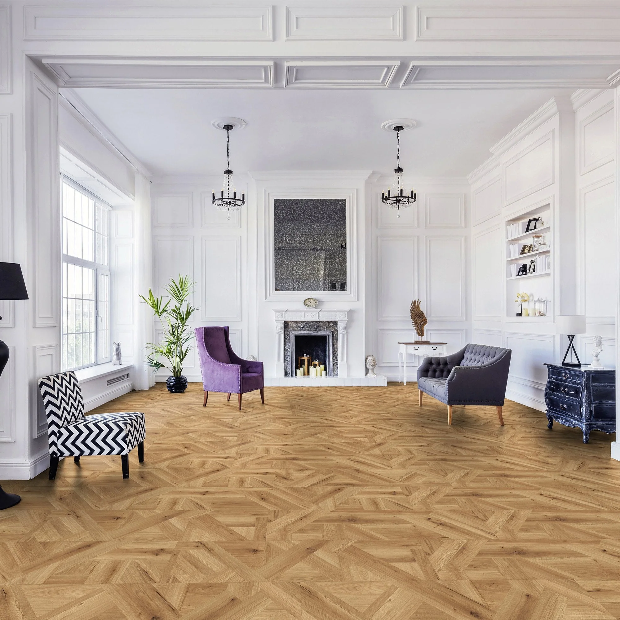 Reale - Aqua Pro Oak Milano Water-Resistant 8mm Laminate Flooring - Image 3