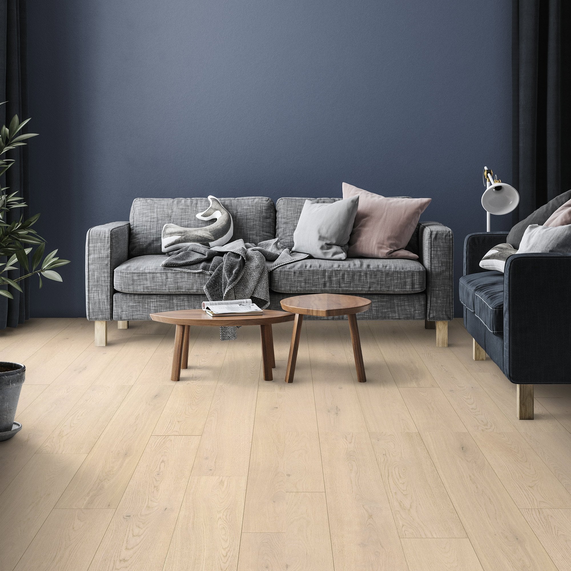 Alpaca Ethereal Oak - Atlantic 10mm Handscraped Moisture Resistant Laminate Flooring