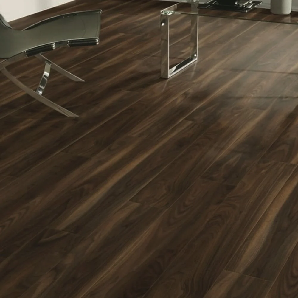 Dark Walnut - Eurohome Vario+ 12mm Laminate Flooring - Image 2