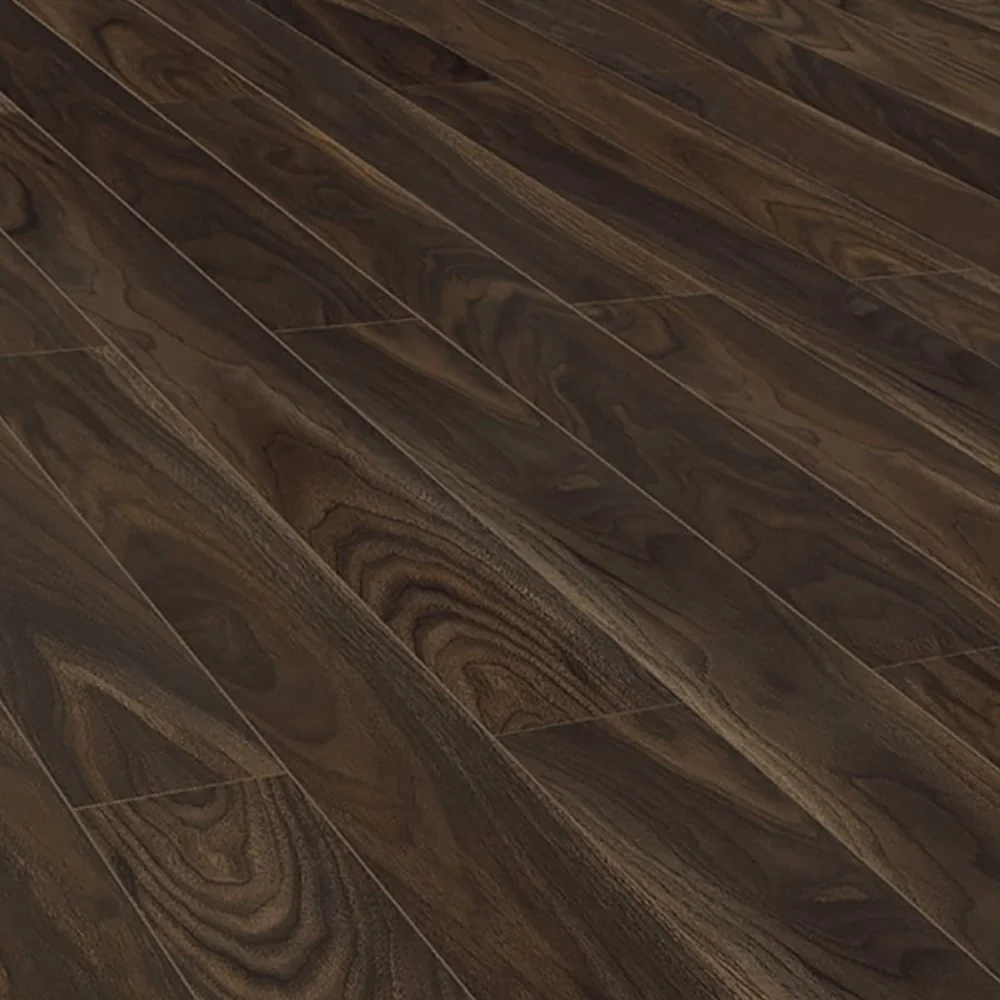 Dark Walnut - Eurohome Vario+ 12mm Laminate Flooring - Image 3