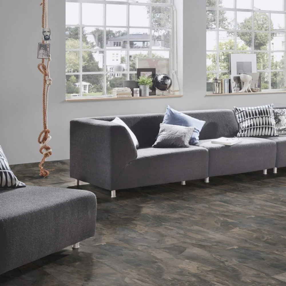 Pewter Slate - Atlantic 8mm Moisture Resistant Laminate Flooring - Image 10