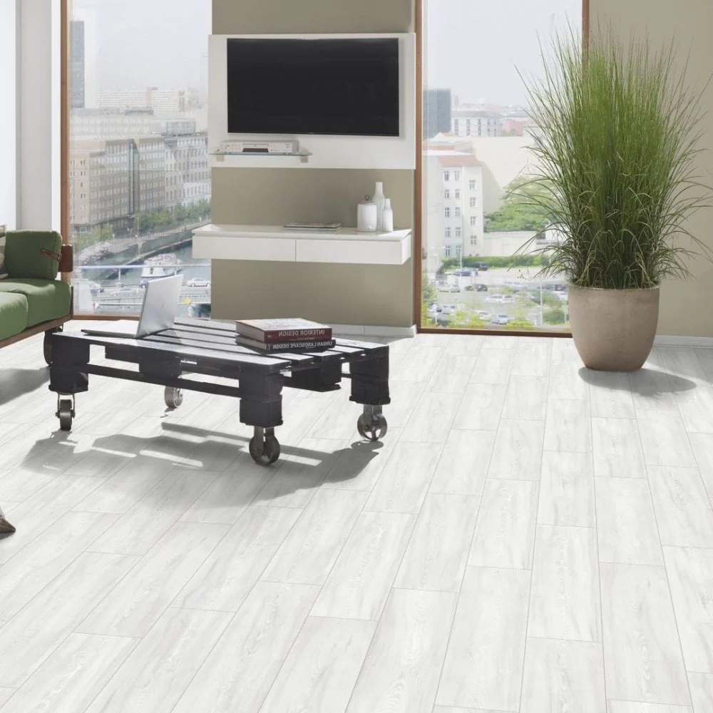 Virgin Scandi Larch - Atlantic 10mm Handscraped Moisture Resistant Laminate Flooring - Image 4