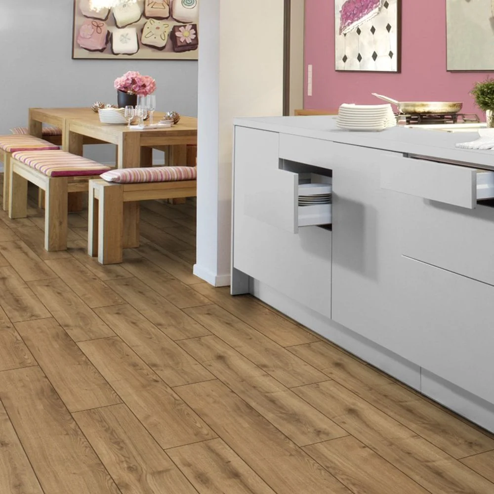 Jalon Natural Oak - Robusto Villa 12mm Waterproof Laminate Flooring - Image 9