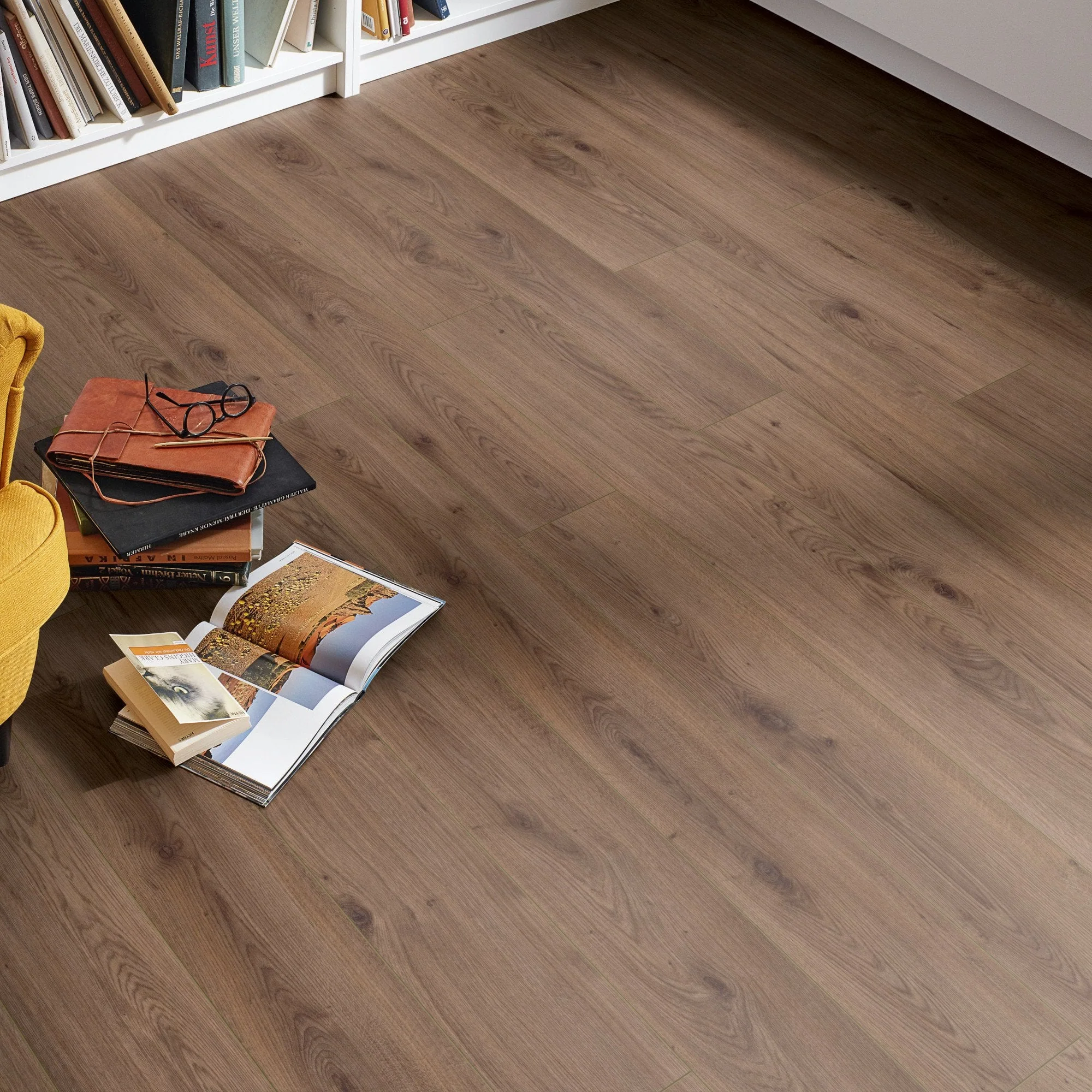 Millenium Brown Oak - Advanced 8mm Laminate Flooring - Image 4