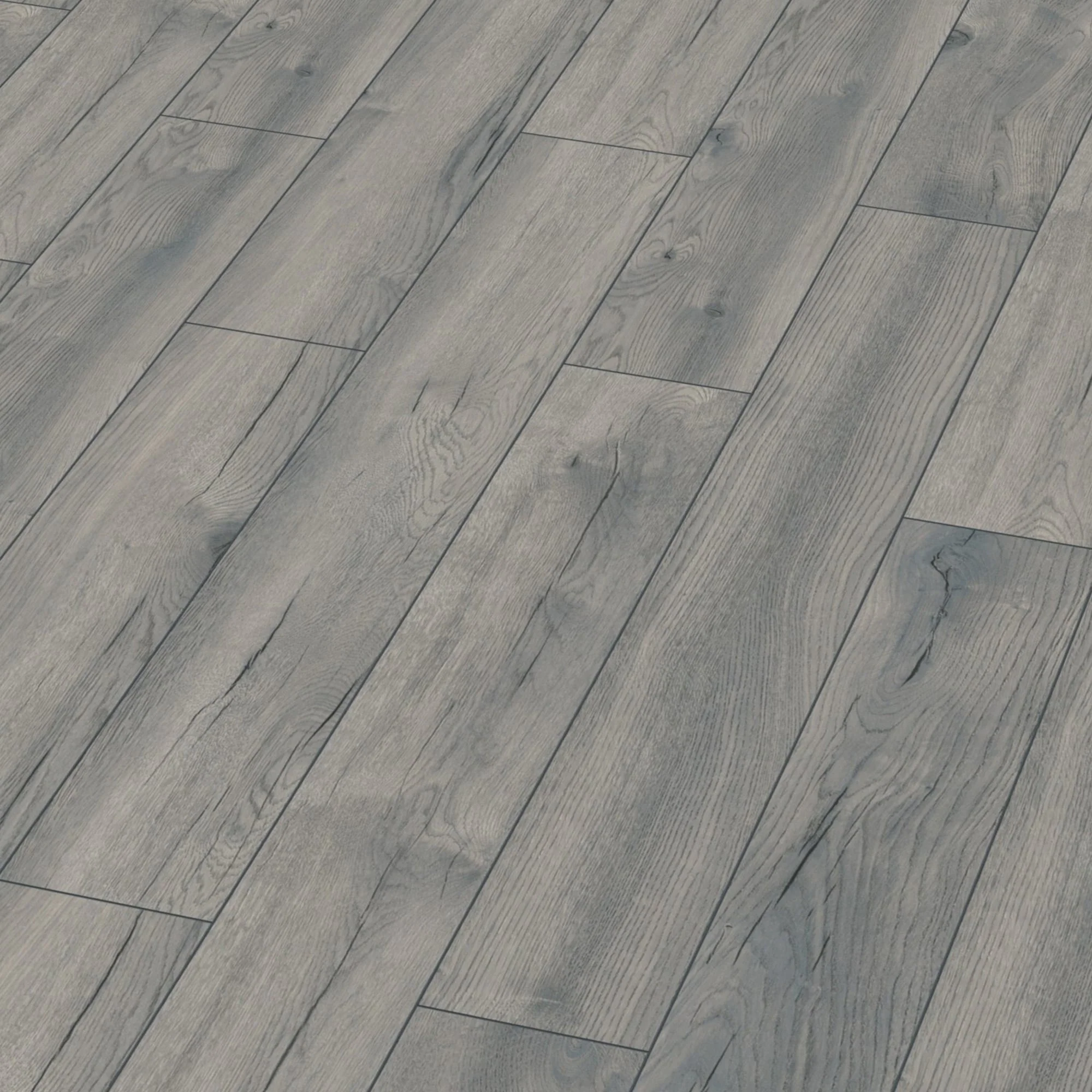Pettersson Grey Oak - Exquisite 8mm Laminate Flooring - Image 2