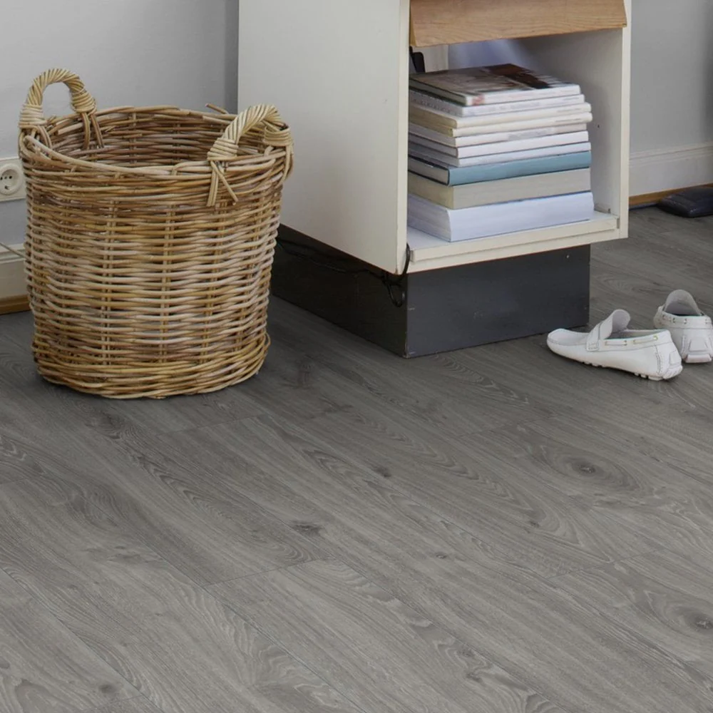 Timeless Grey Oak - Robusto Villa 12mm Waterproof Laminate Flooring - Image 6
