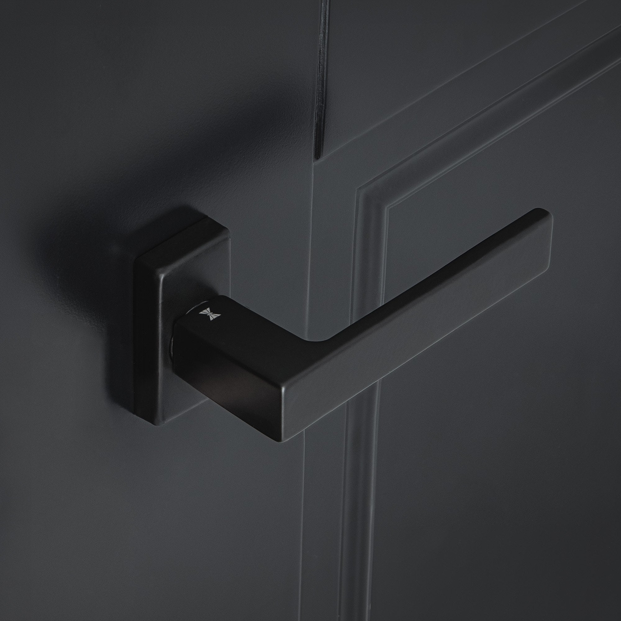 Studio Industrial Slim Square Lever on Backplate Handle Pack - Image 3