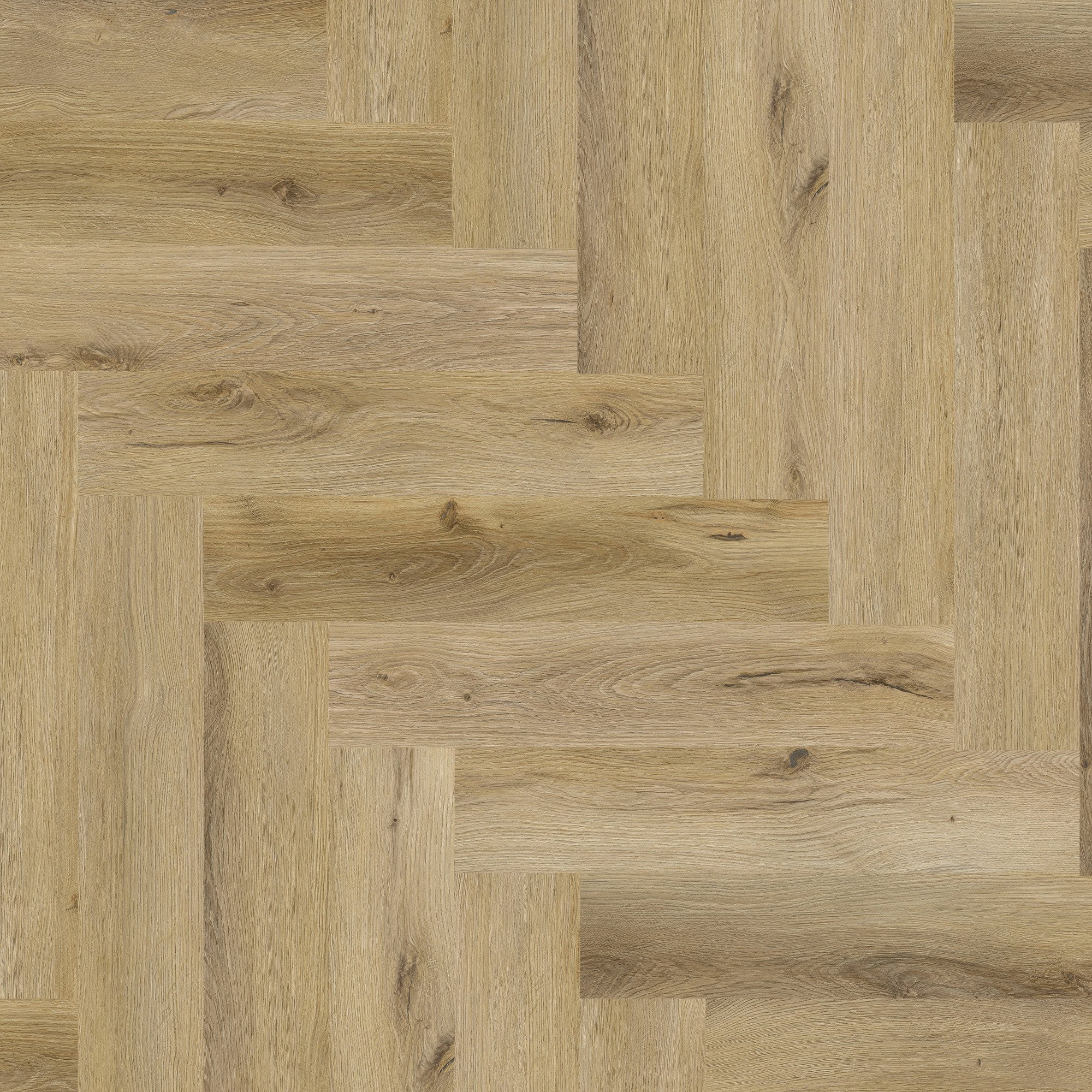 Langford Oak - Foundation Herringbone LVT 5mm Anti-Microbial UV Coated Rigid Core Vinyl Flooring - Image 2