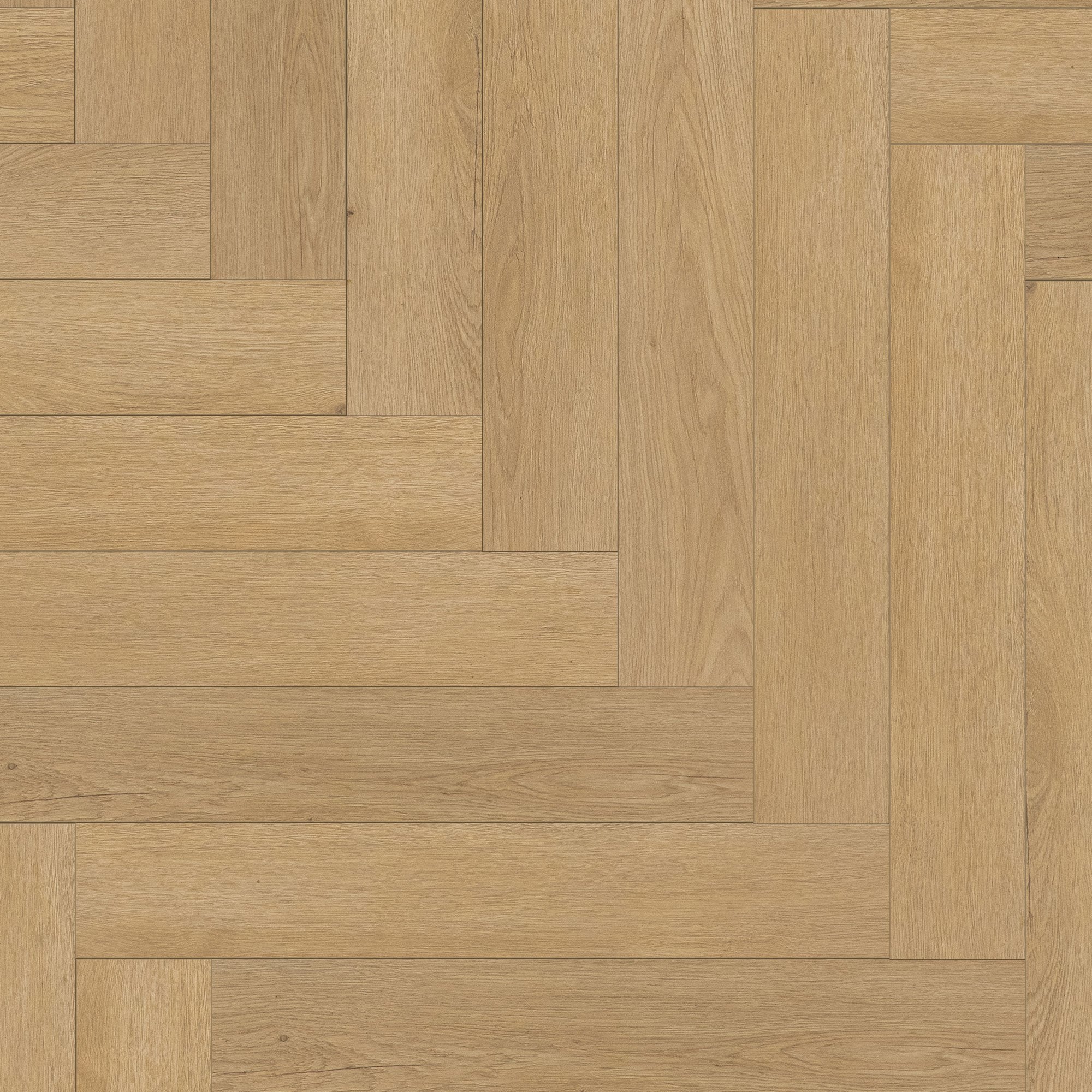 Pale Amberwood Oak - Comfort Luxe 12mm Laminate Herringbone Flooring - Image 2