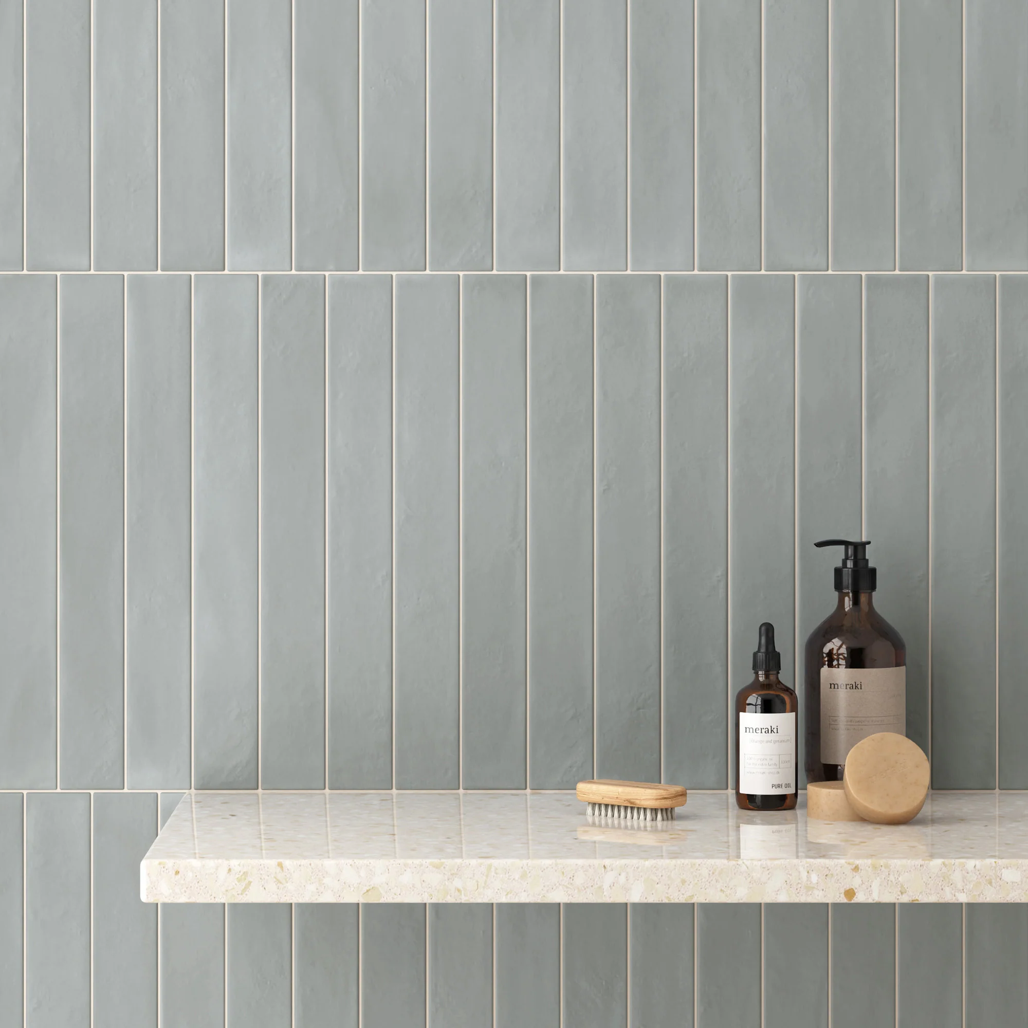 Blue Clay Matt - Corvella Porcelain Wall & Floor Tile