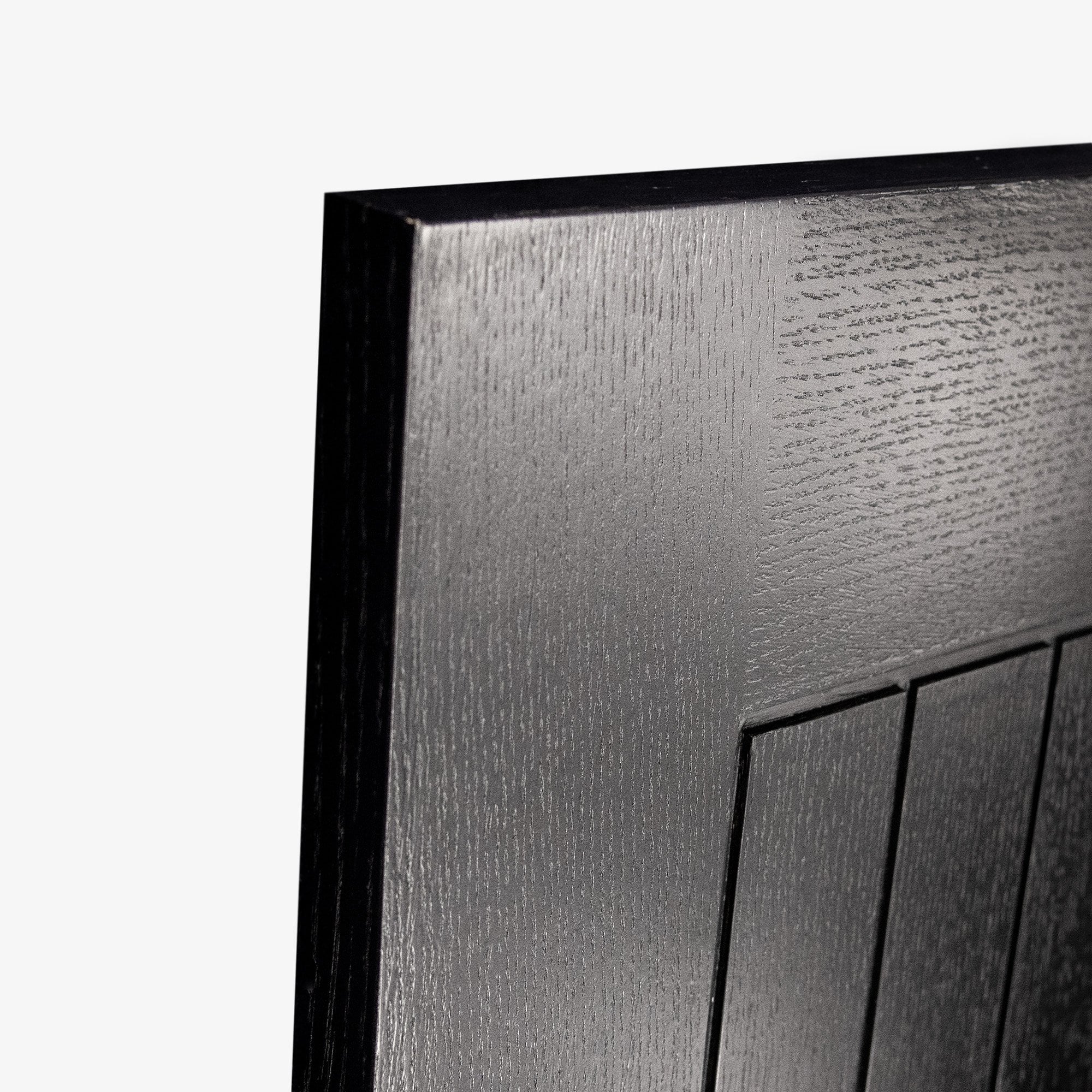 Black Internal Fully Finished Oak Farley FD30 Fire Door - Image 4