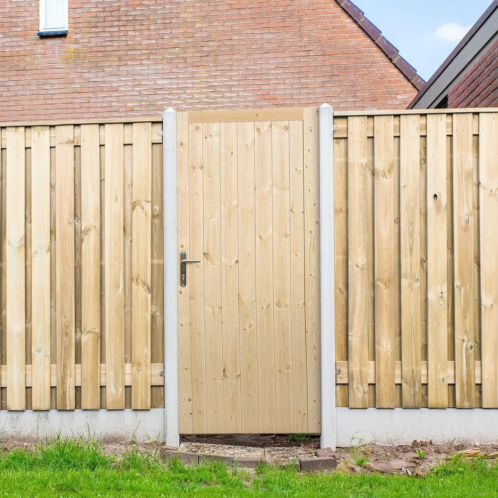 External Solid Pine Unfinished Framed, Ledged and Braced Gate (LOLFLB)