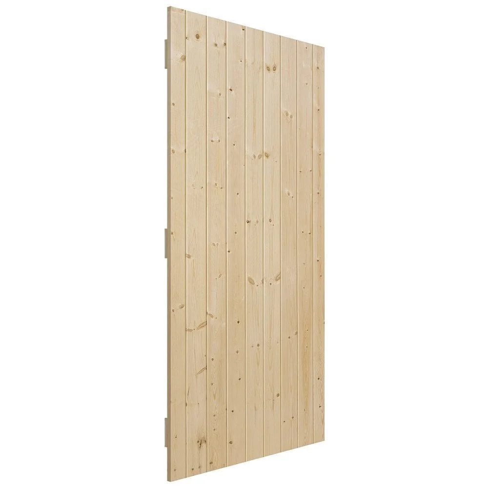 External Solid Pine Unfinished Ledged and Braced Gate (LOLLB)