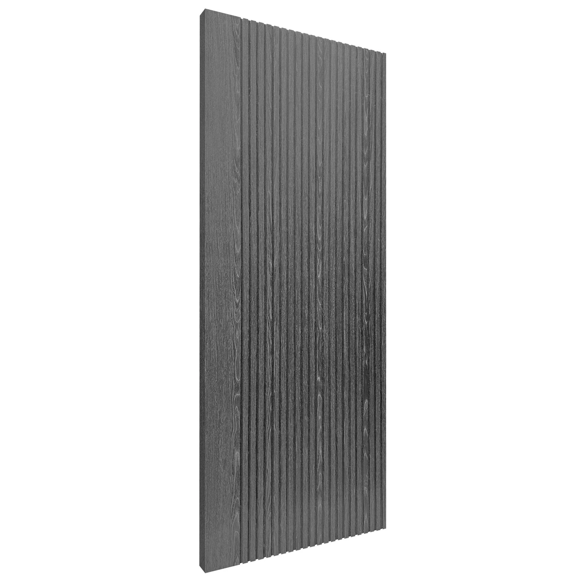 Internal Fully Finished Grey Miami Door - Image 3