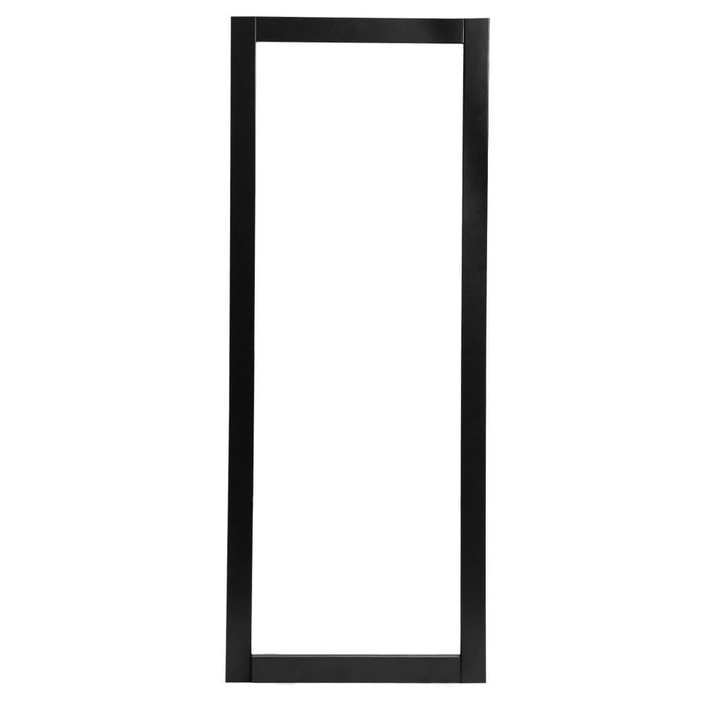 Jet Black Internal Fully Finished 1 Light Clear Glass Industrial Studio Door - Image 3