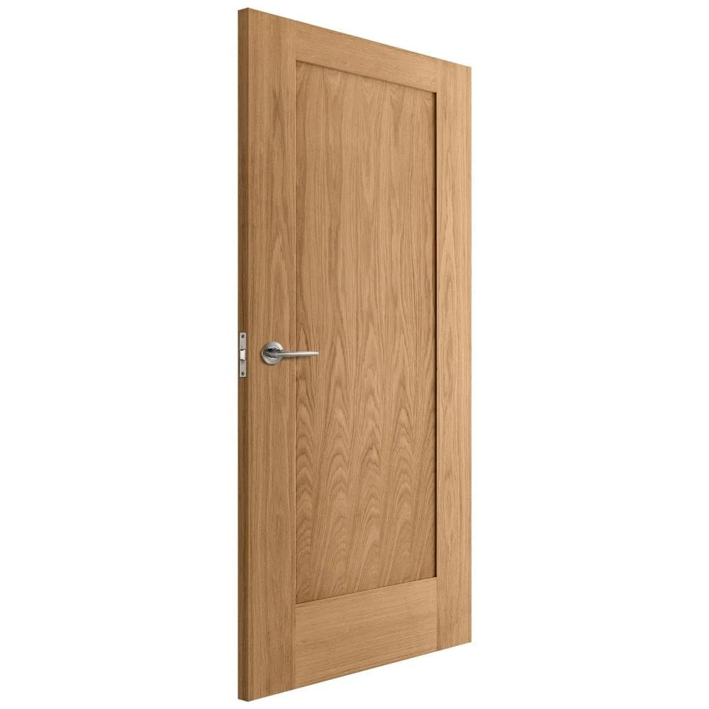 Oak Internal Fully Finished Pattern 10 1 Panel Door - Image 2