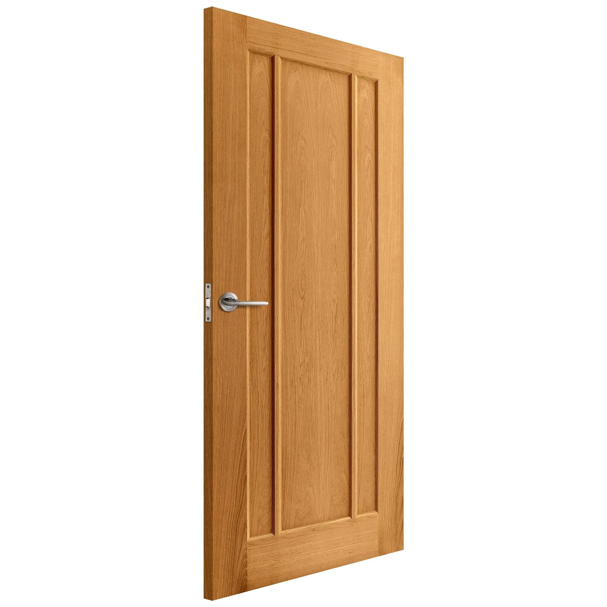 Oak Internal Fully Finished Toledo Made-to-Measure FD30 Fire Door - Image 2