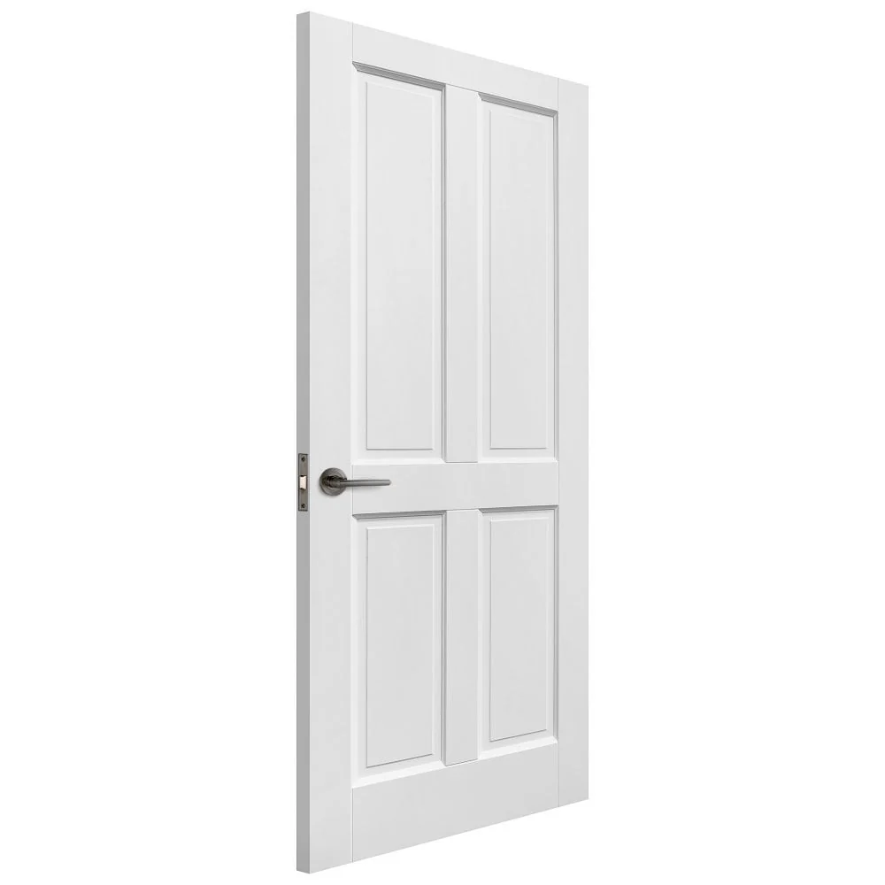 White Internal Primed Berkeley 4 Panel FD30 Fire Door - Image 2