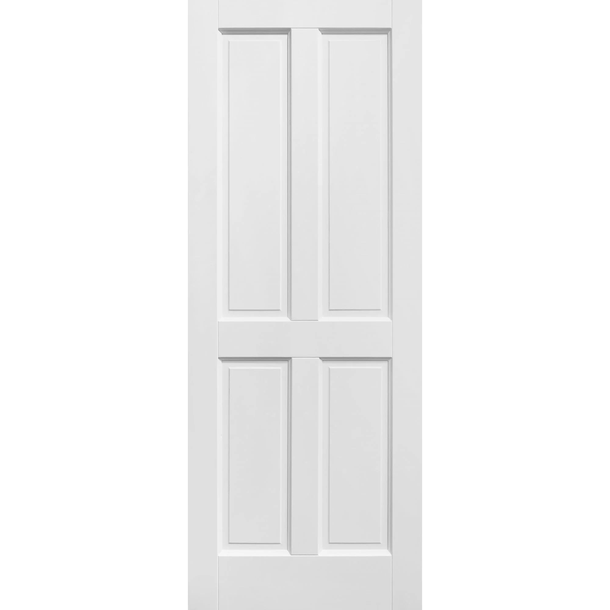 White Internal Primed Berkeley 4 Panel Made-to-Measure Door - Image 3