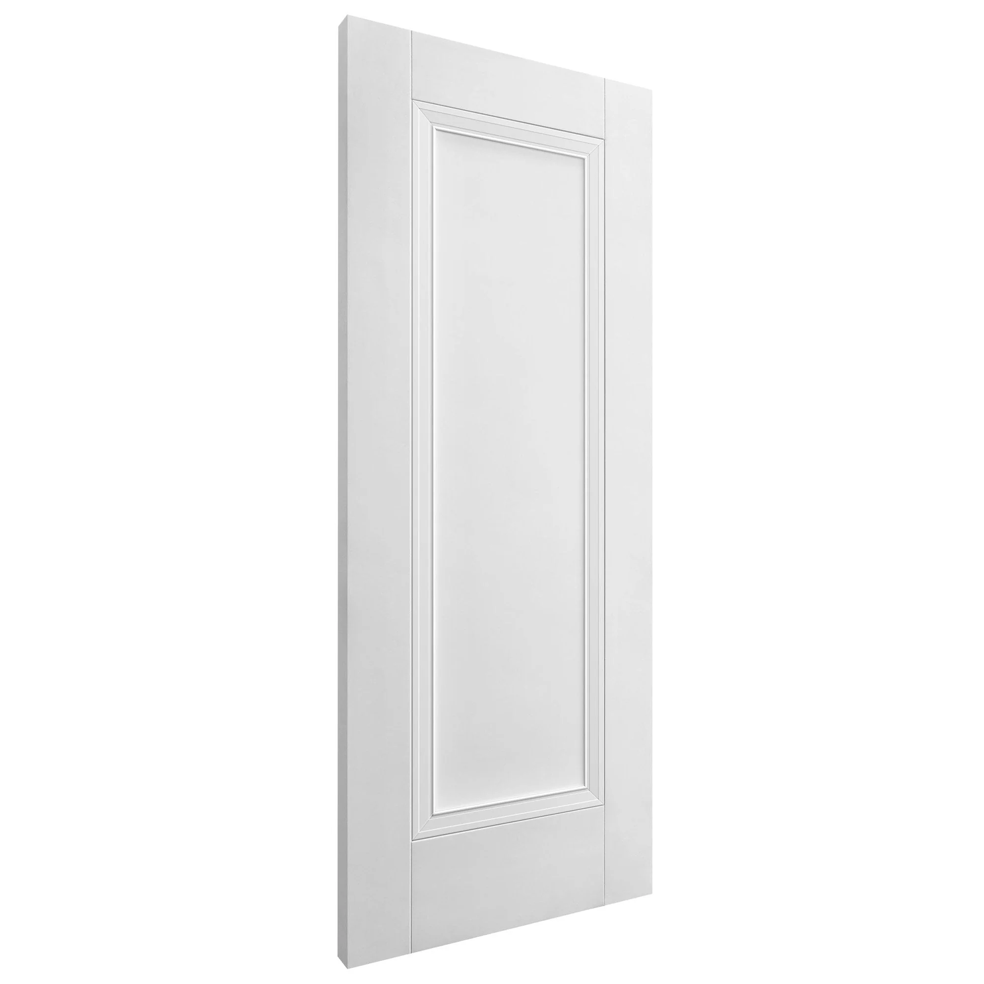 White Internal Primed Lancaster 1 Panel Fire Door - Image 2