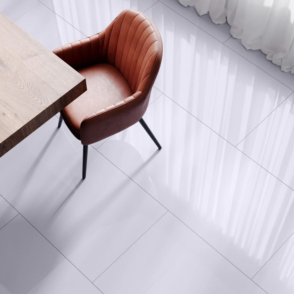 Black - Lustre SPC 6mm High Gloss Rigid Core Vinyl Flooring - Image 4