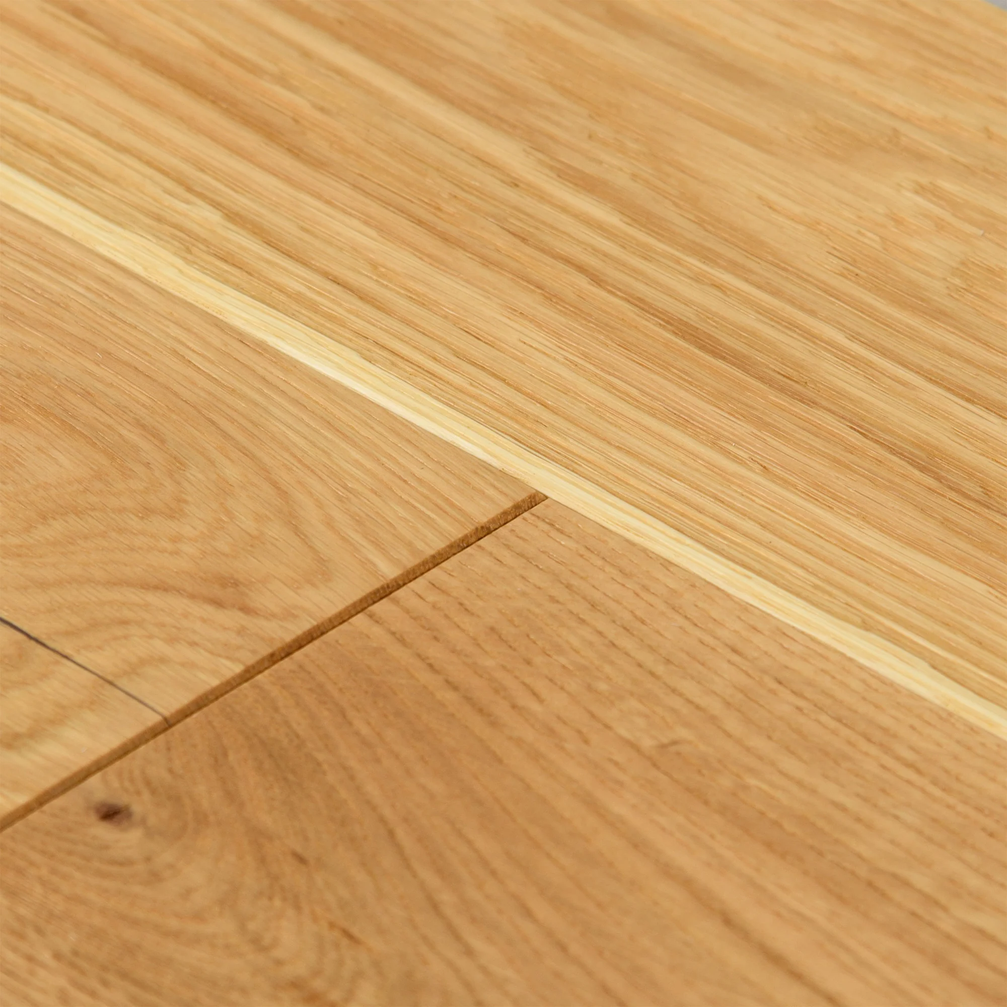 Natural Rustic Oak - 12mm Brushed and Oiled Engineered Real Wood Flooring - Image 3