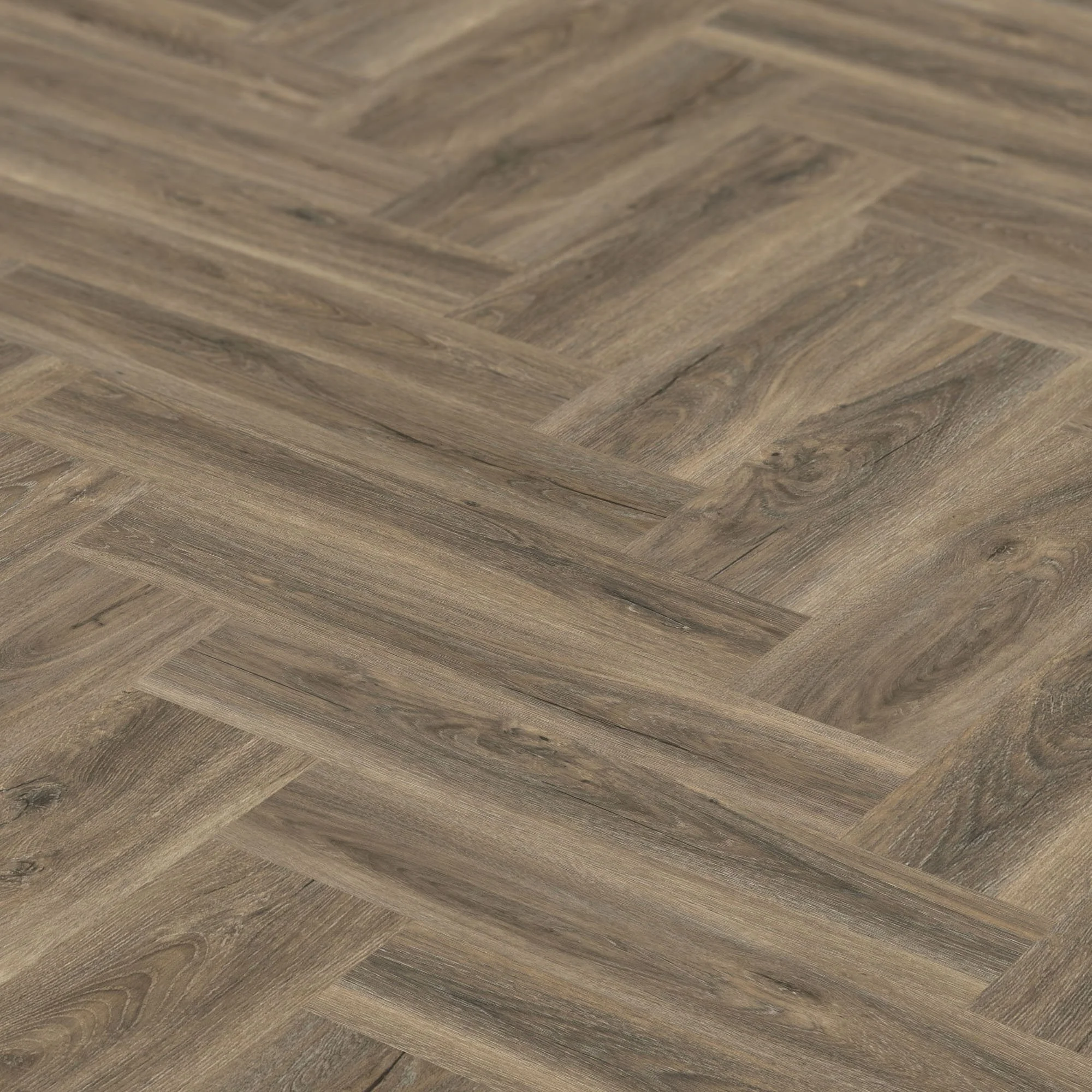 Signature Oak - Lifestyle SPC Herringbone 5.5mm Rigid Core Vinyl Flooring - Image 2