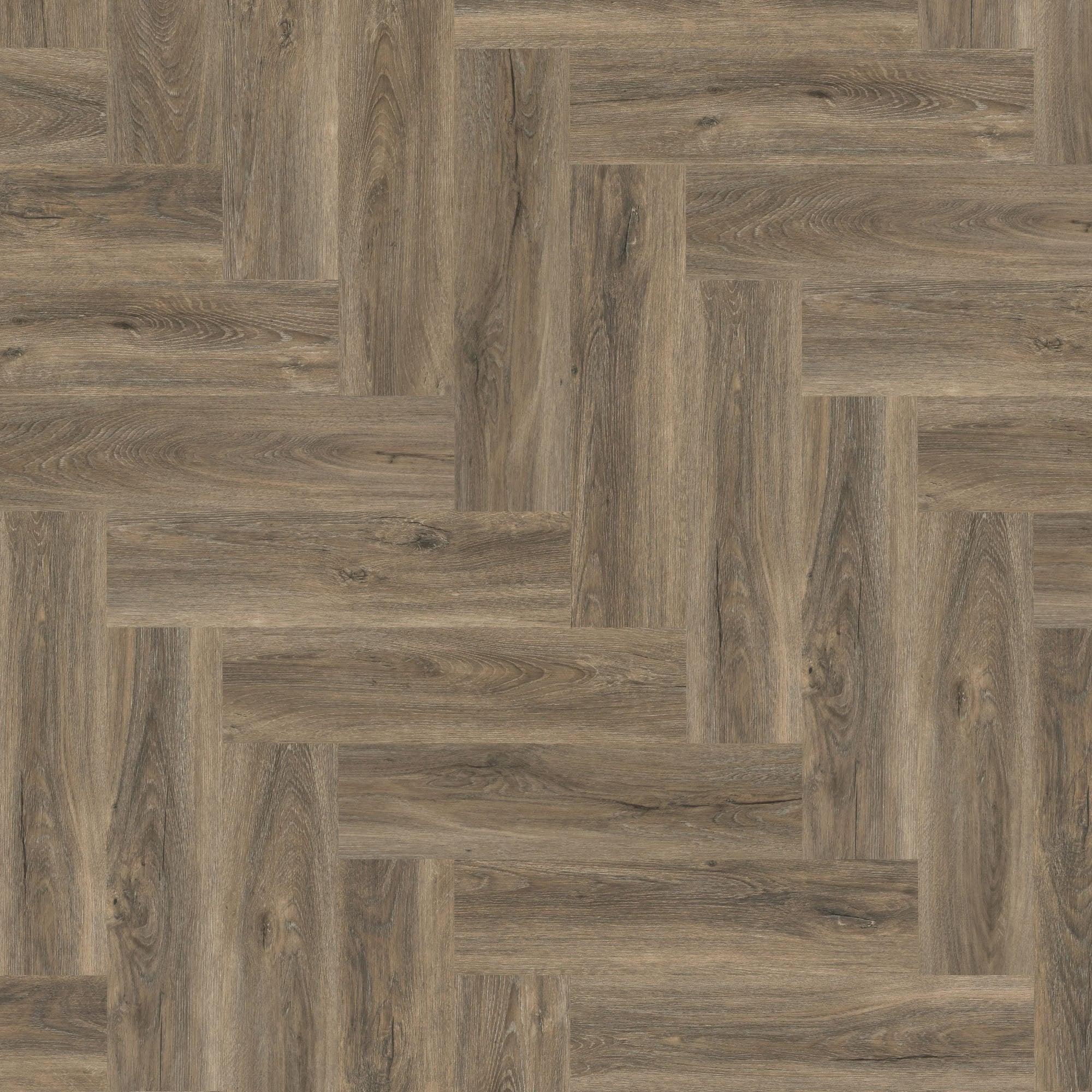 Signature Oak - Lifestyle SPC Herringbone 5.5mm Rigid Core Vinyl Flooring - Image 3