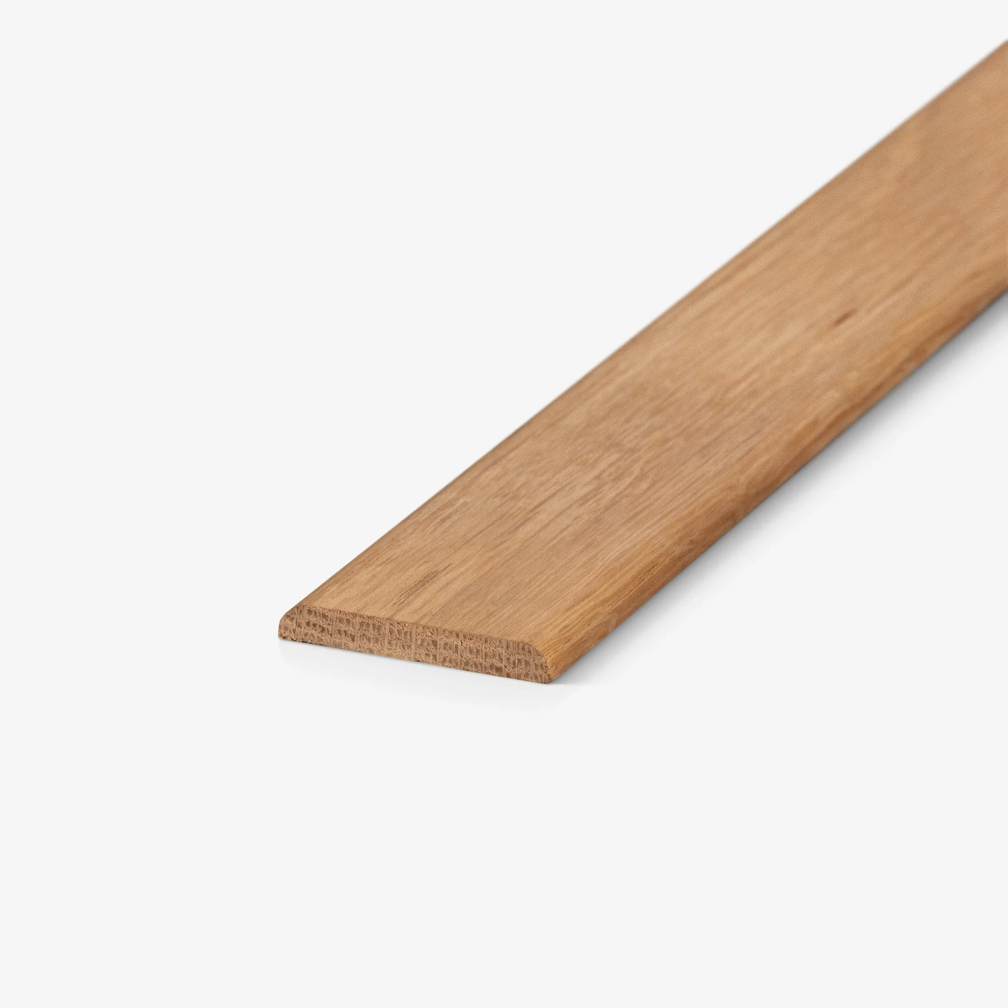 Solid Oak - 900mm Satin Lacquered Flat Connecting Profile Door Bar