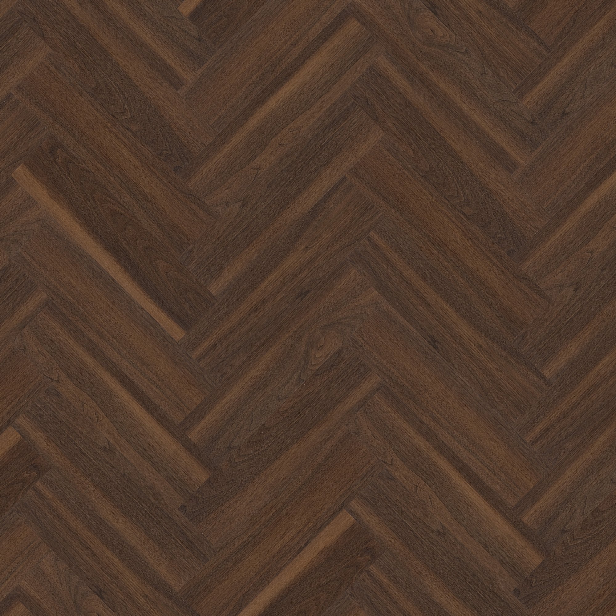 Walnut - Lifestyle SPC Herringbone 5.5mm Rigid Core Vinyl Flooring - Image 4
