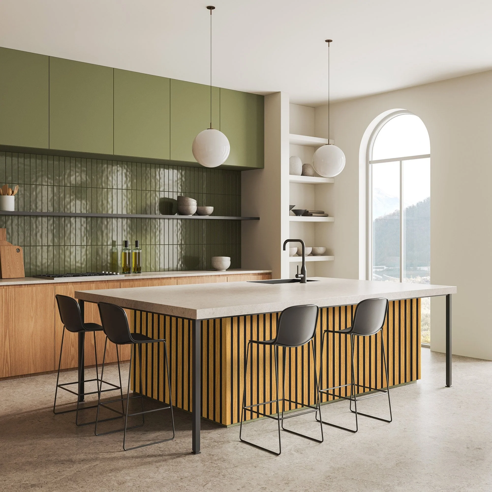 Golden Oak - Elevation Acoustic Wall Panelling - Image 7