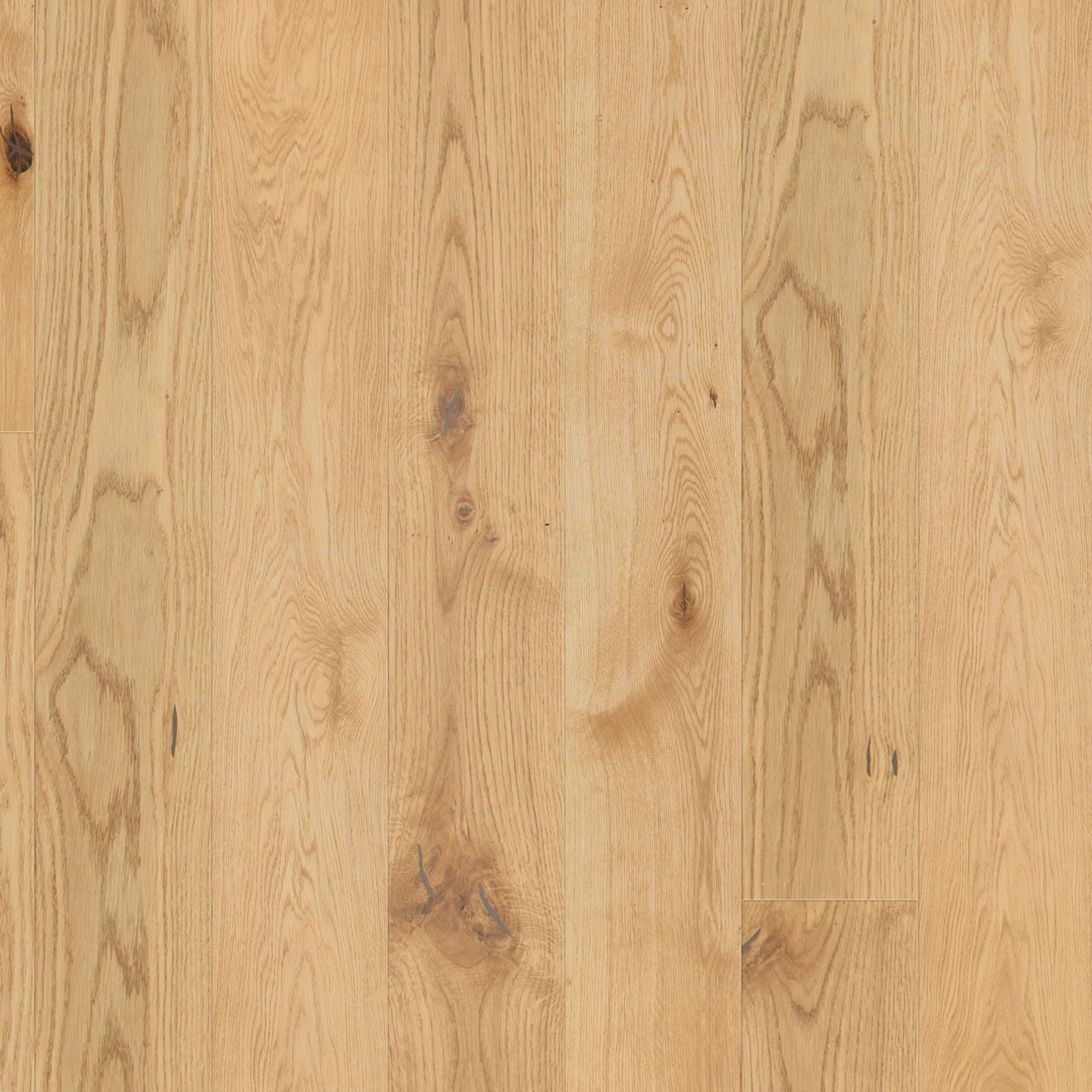 Natural Oak - 14mm Light Brushed 5G Click Engineered Real Wood Flooring - Image 2