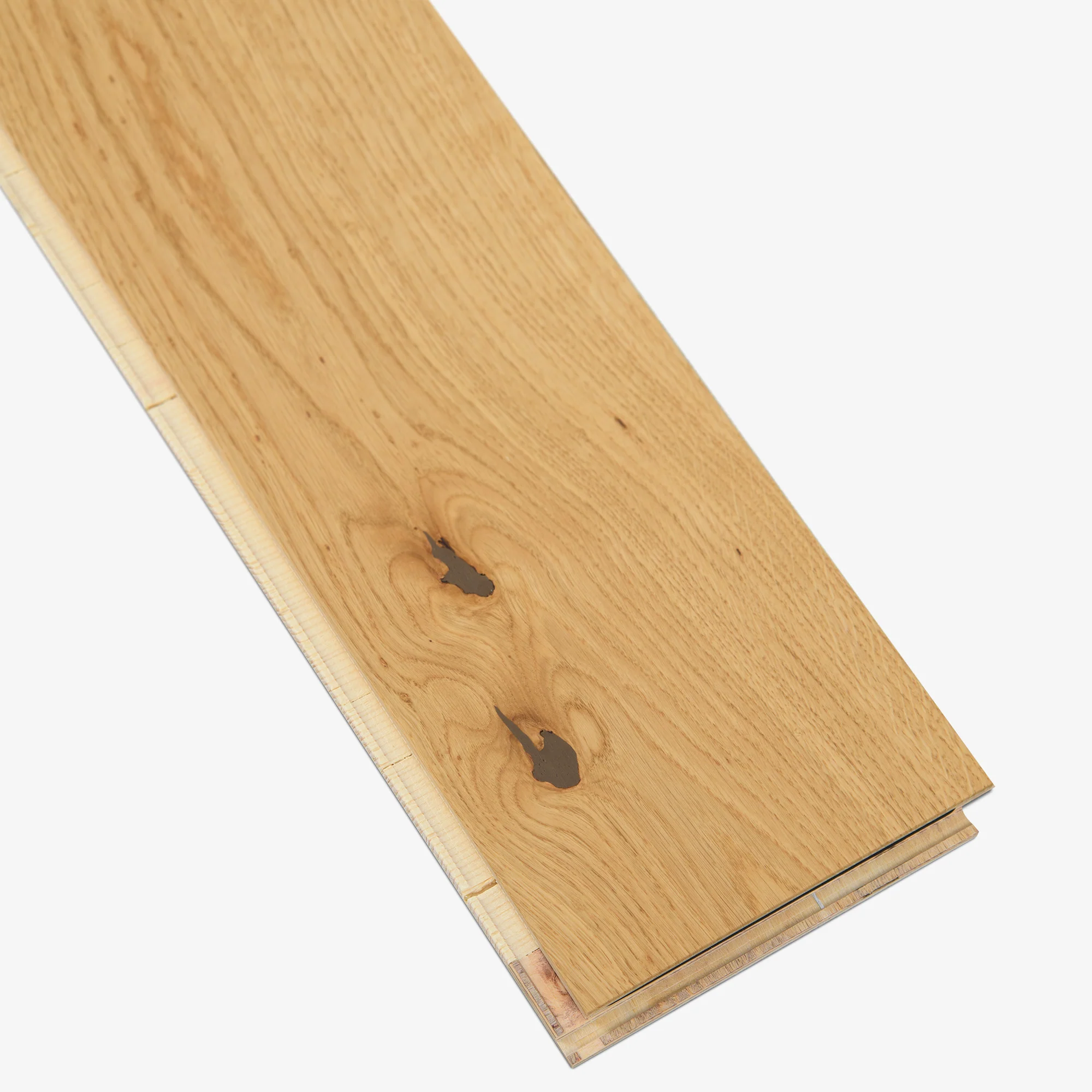 Natural Oak - 14mm Light Brushed 5G Click Engineered Real Wood Flooring - Image 6