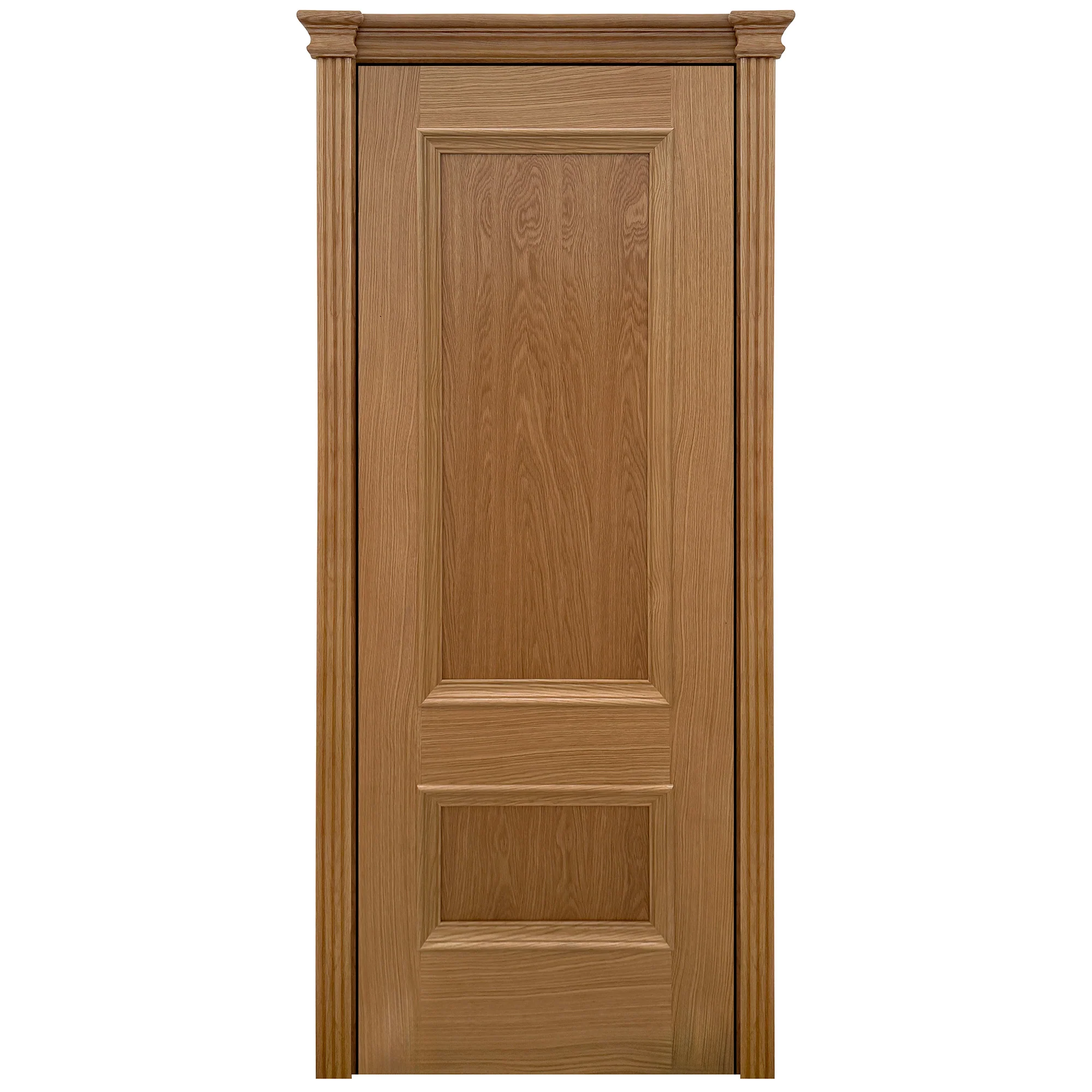 Oak Internal Fully Finished Mayfair 2 Panel Door - Image 2
