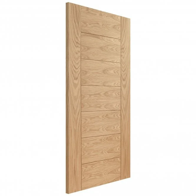 Oak Internal Fully Finished Pedrena 7 Panel FD30 Fire Door - Image 2
