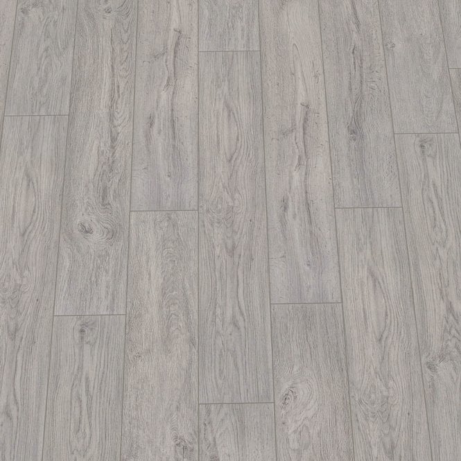 Premium Oak Grey - Robusto Villa 12mm Waterproof Laminate Flooring - Image 3