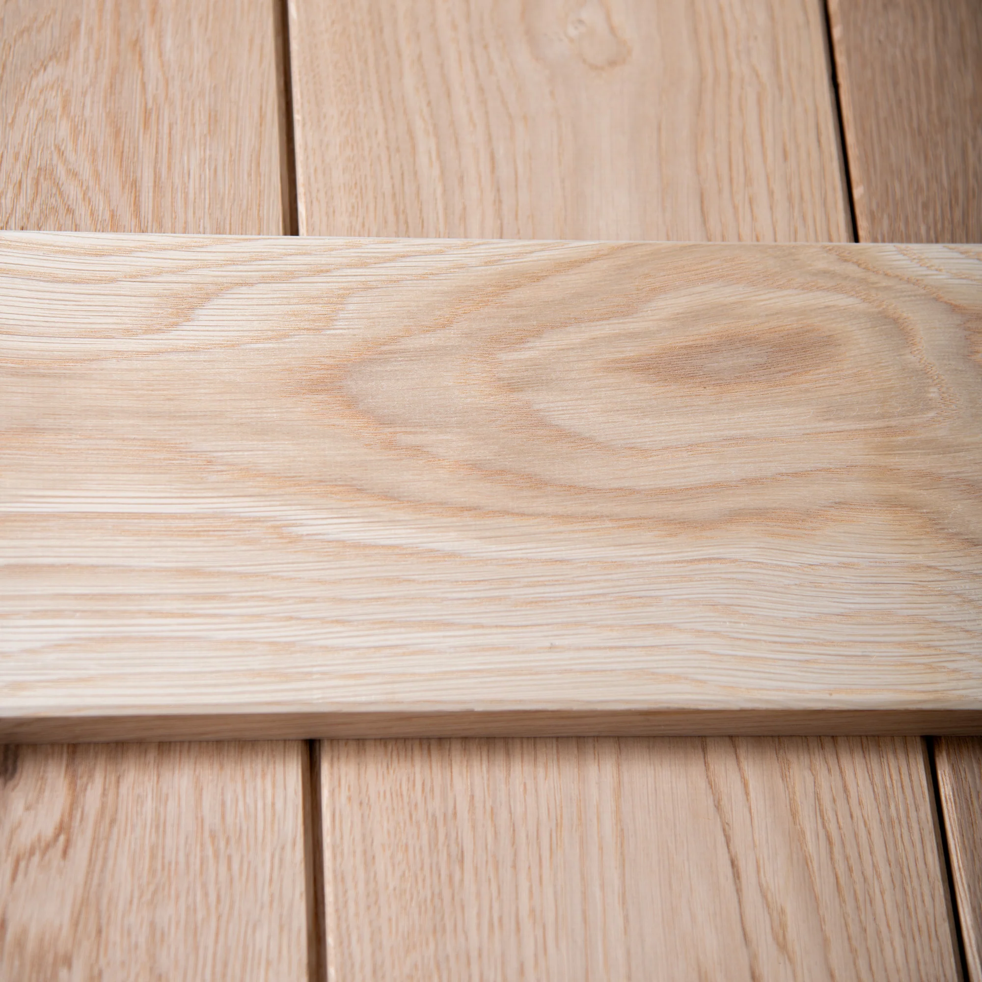 Solid Rustic Oak Grange Unfinished 3 Ledged Door - Image 6