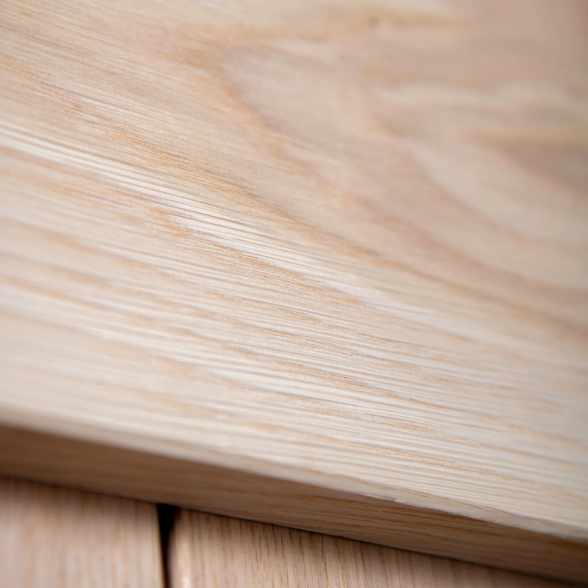 Solid Rustic Oak Grange Unfinished 3 Ledged Door - Image 7