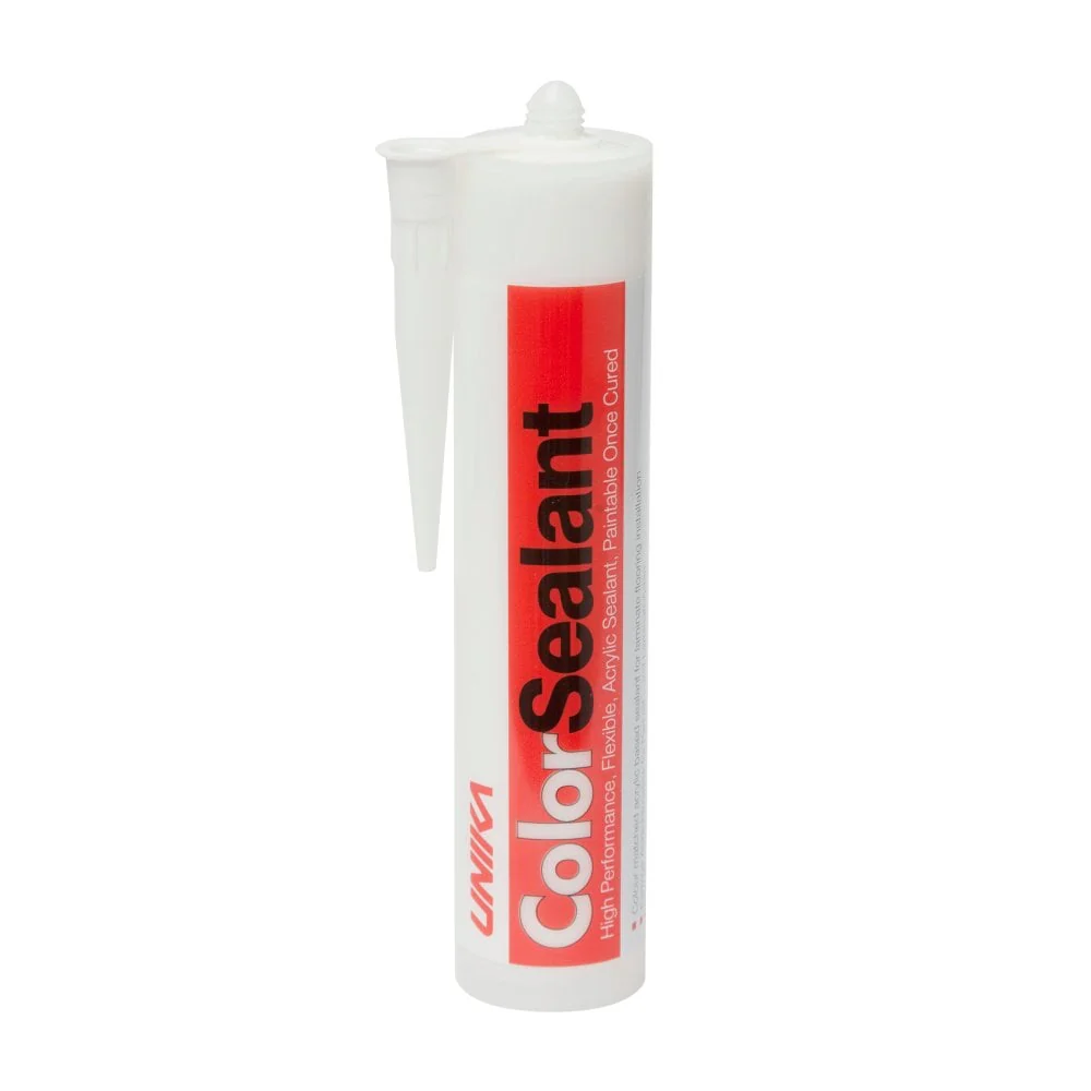 310ml ColourSealant Soft White Laminate & Timber Flooring Sealant