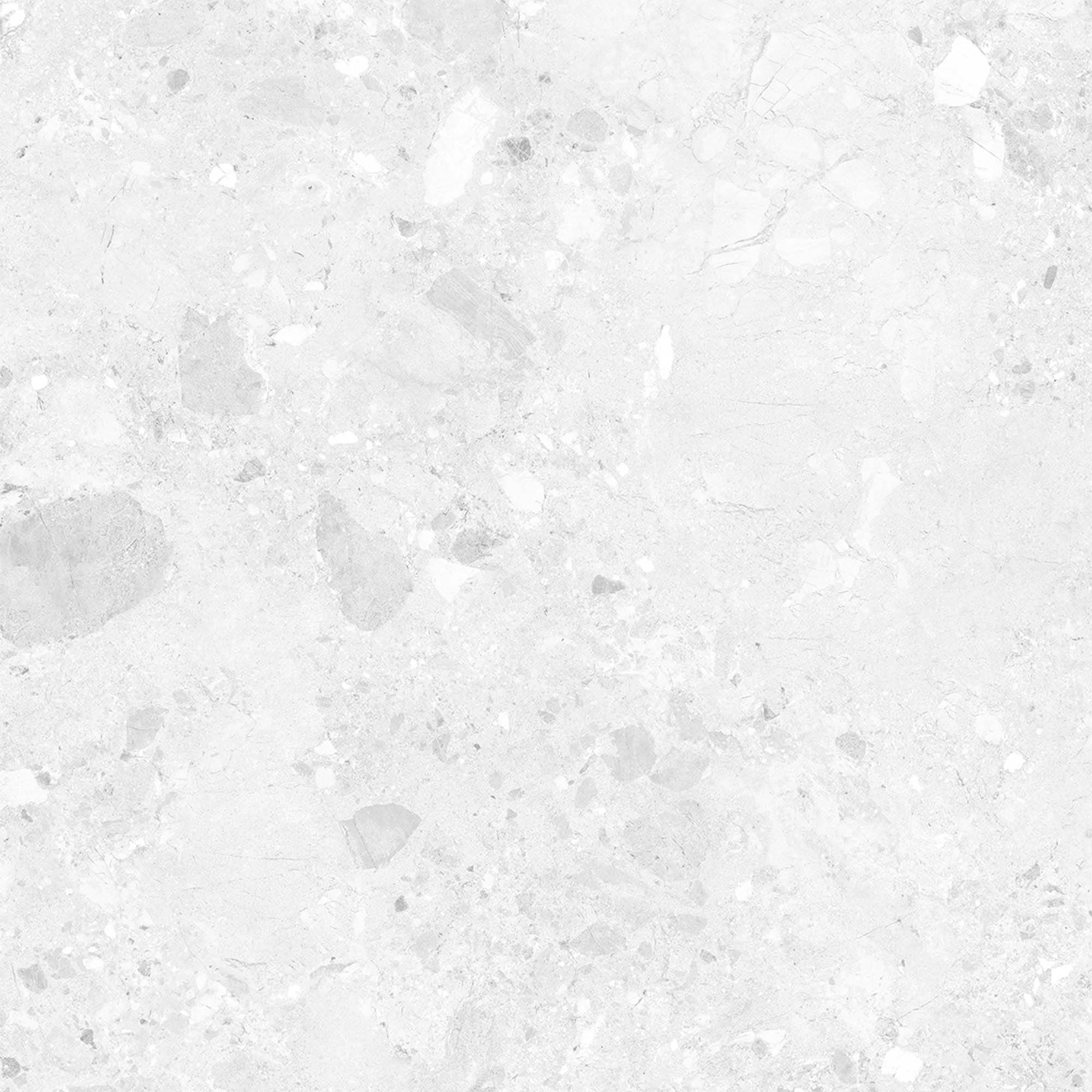 Terazzia White Matt - Smooth Porcelain Wall & Floor Tile Sample - Image 4