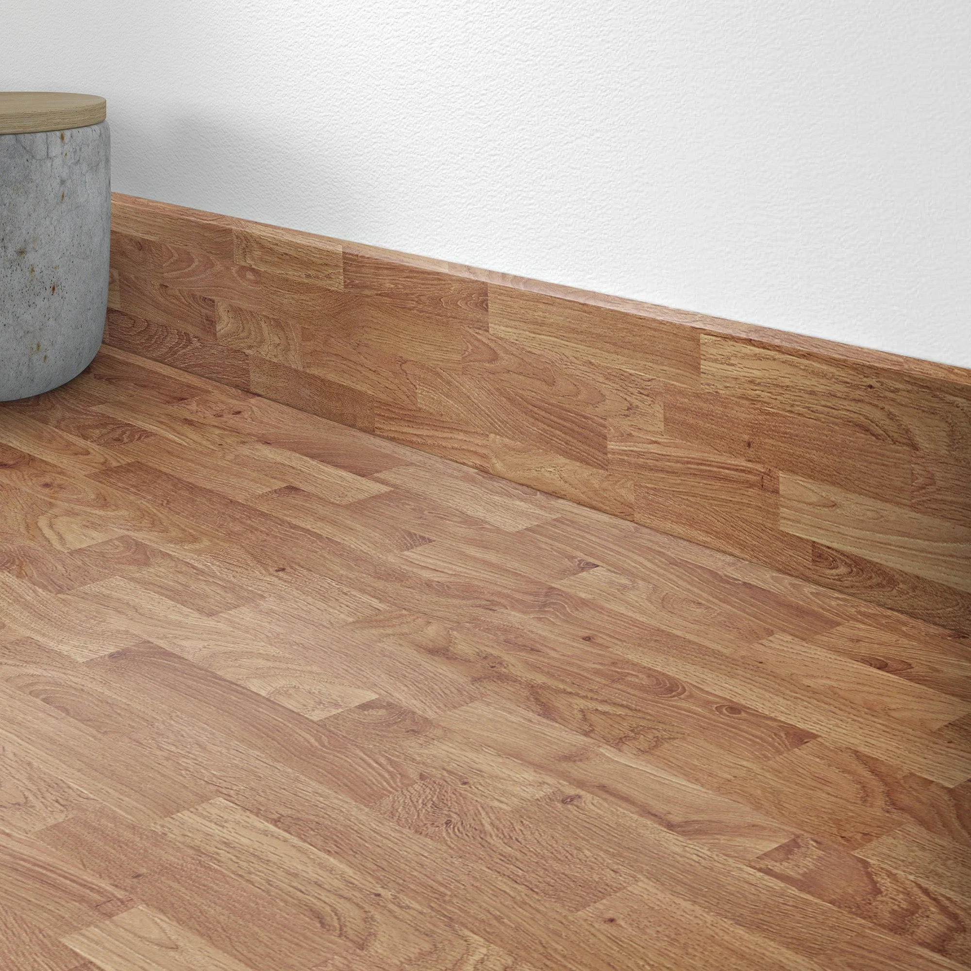 Colmar Oak - Round Edge Oak Upstand 3000mm